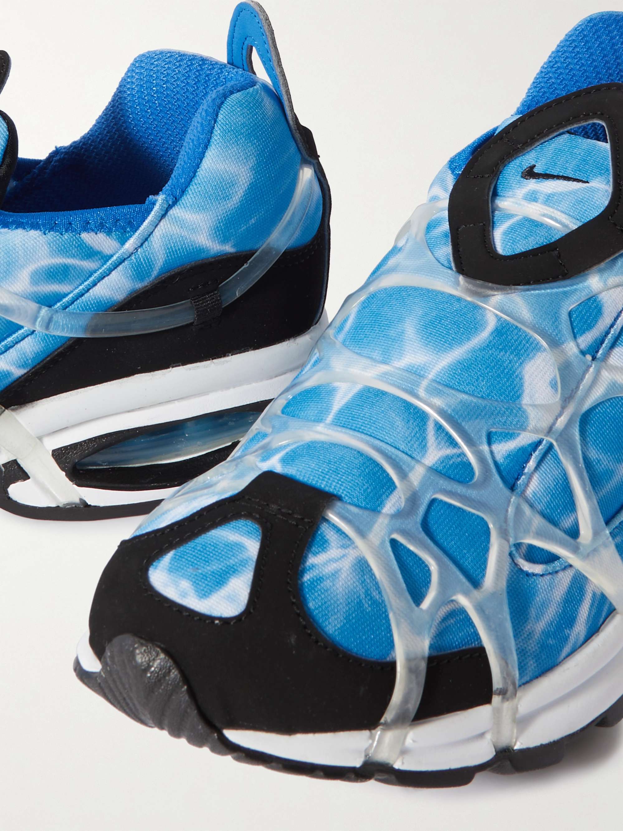 Blue Air Kukini SE Tie-Dyed TPU-Trimmed Mesh and Neoprene Slip-On Sneakers  | NIKE | MR PORTER