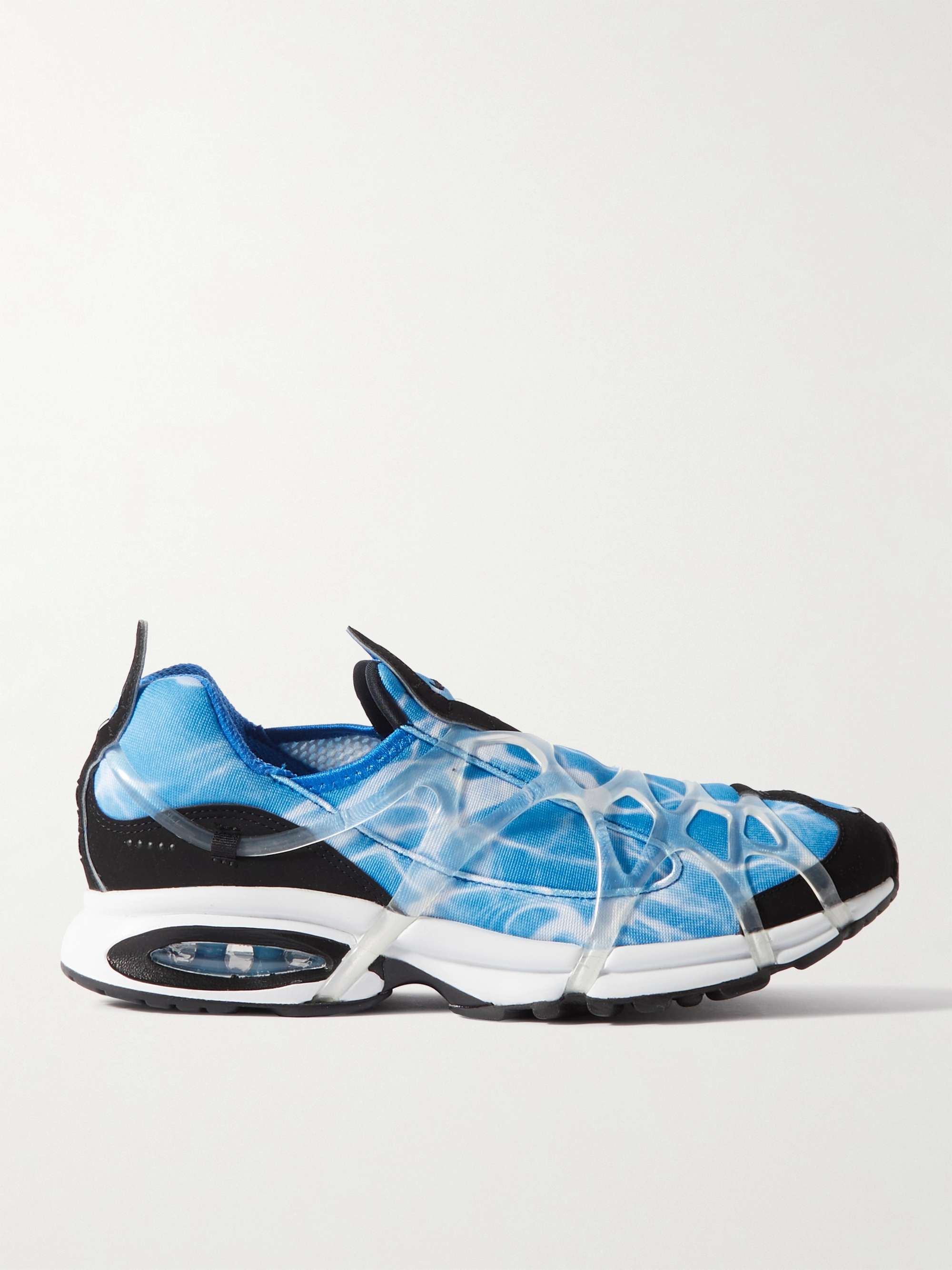 NIKE Air Kukini SE Tie-Dyed TPU-Trimmed Mesh and Neoprene Slip-On Sneakers  | MR PORTER