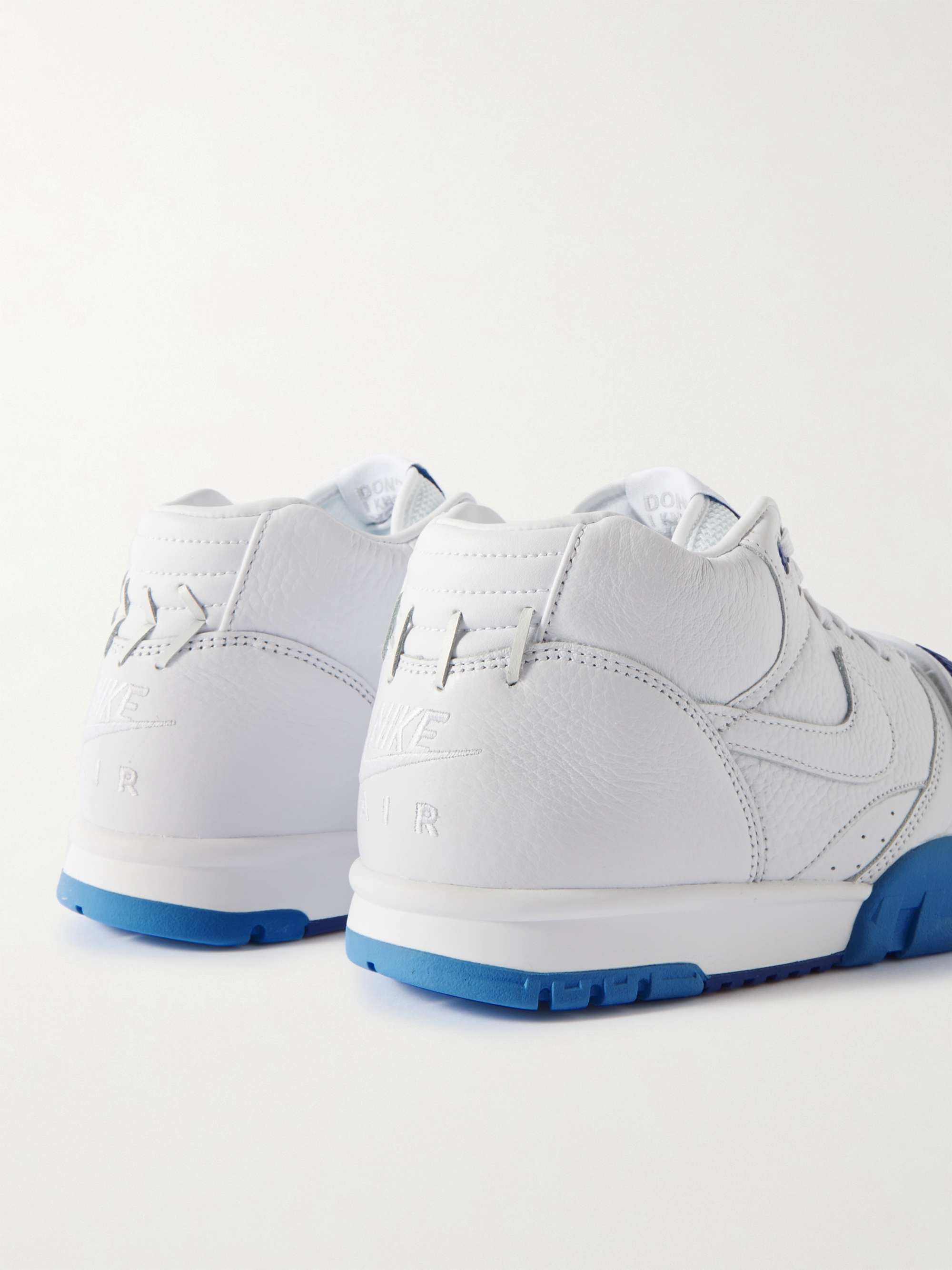 NIKE Air Trainer 1 Leather Sneakers for Men | MR PORTER