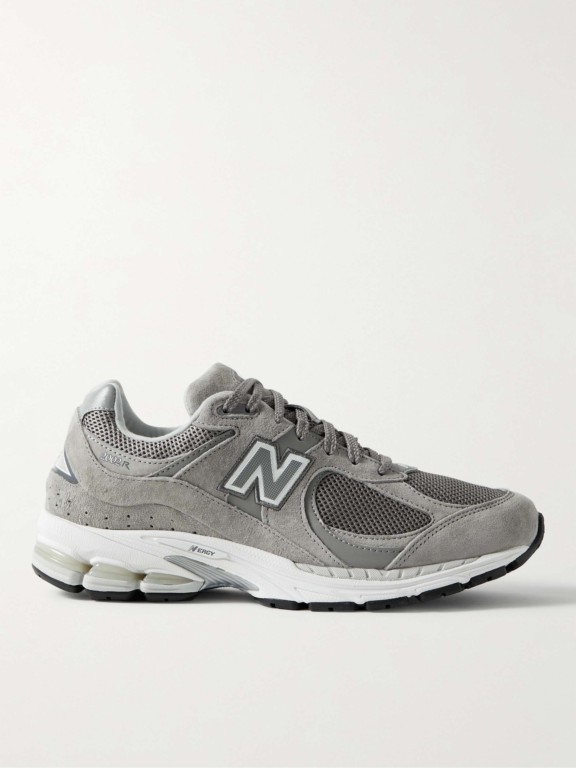 NEW BALANCE 2002R Leather-Trimmed Suede and Mesh Sneakers | MR PORTER