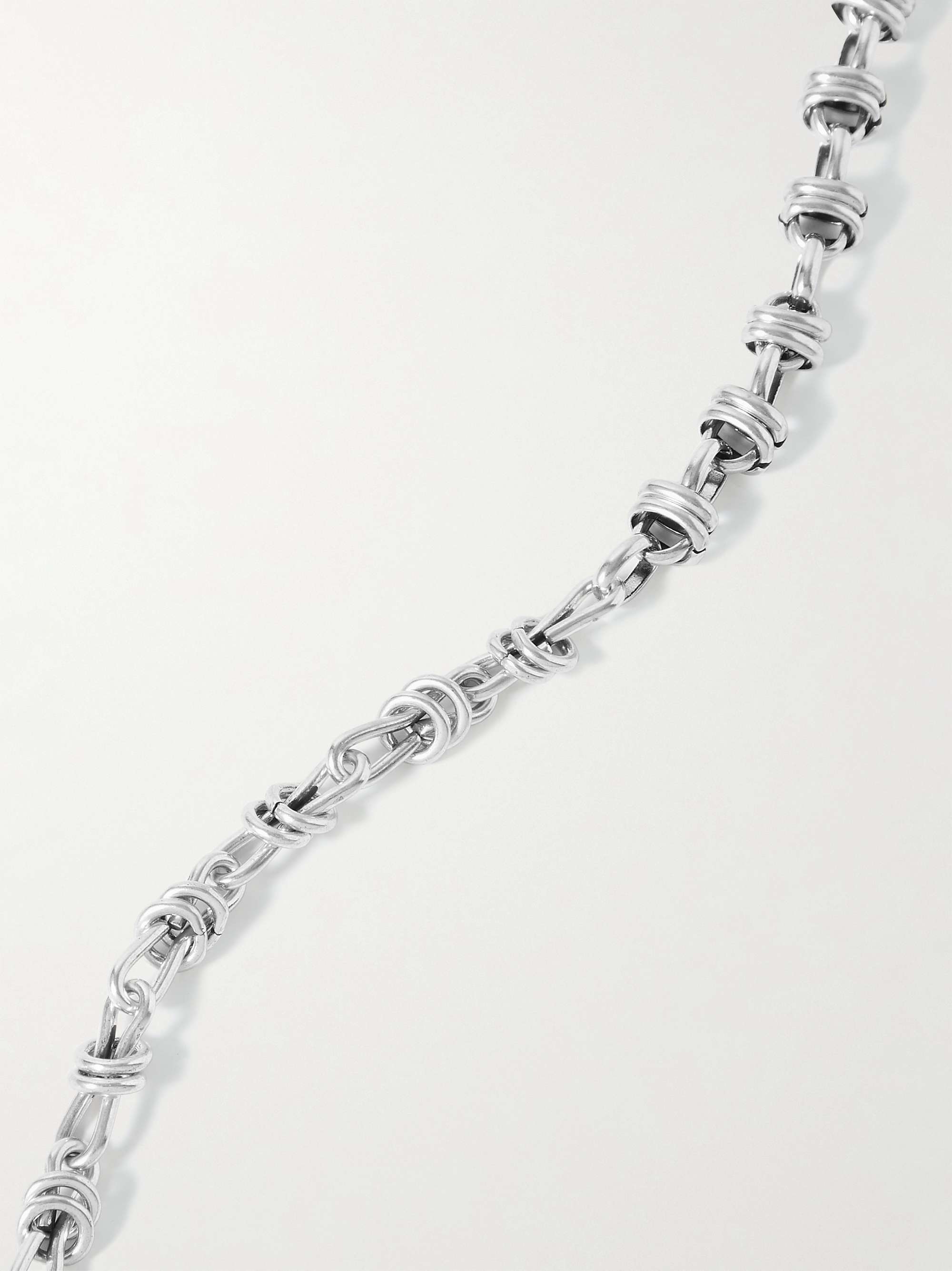 ISABEL MARANT So Serious Silver-Tone Chain Necklace | MR PORTER