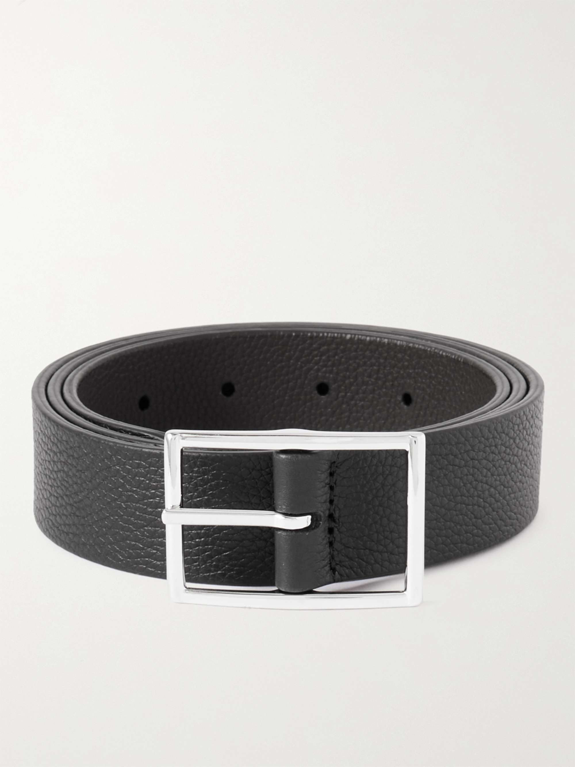 ANDERSON'S 3cm Reversible Full-Grain Leather Belt for Men