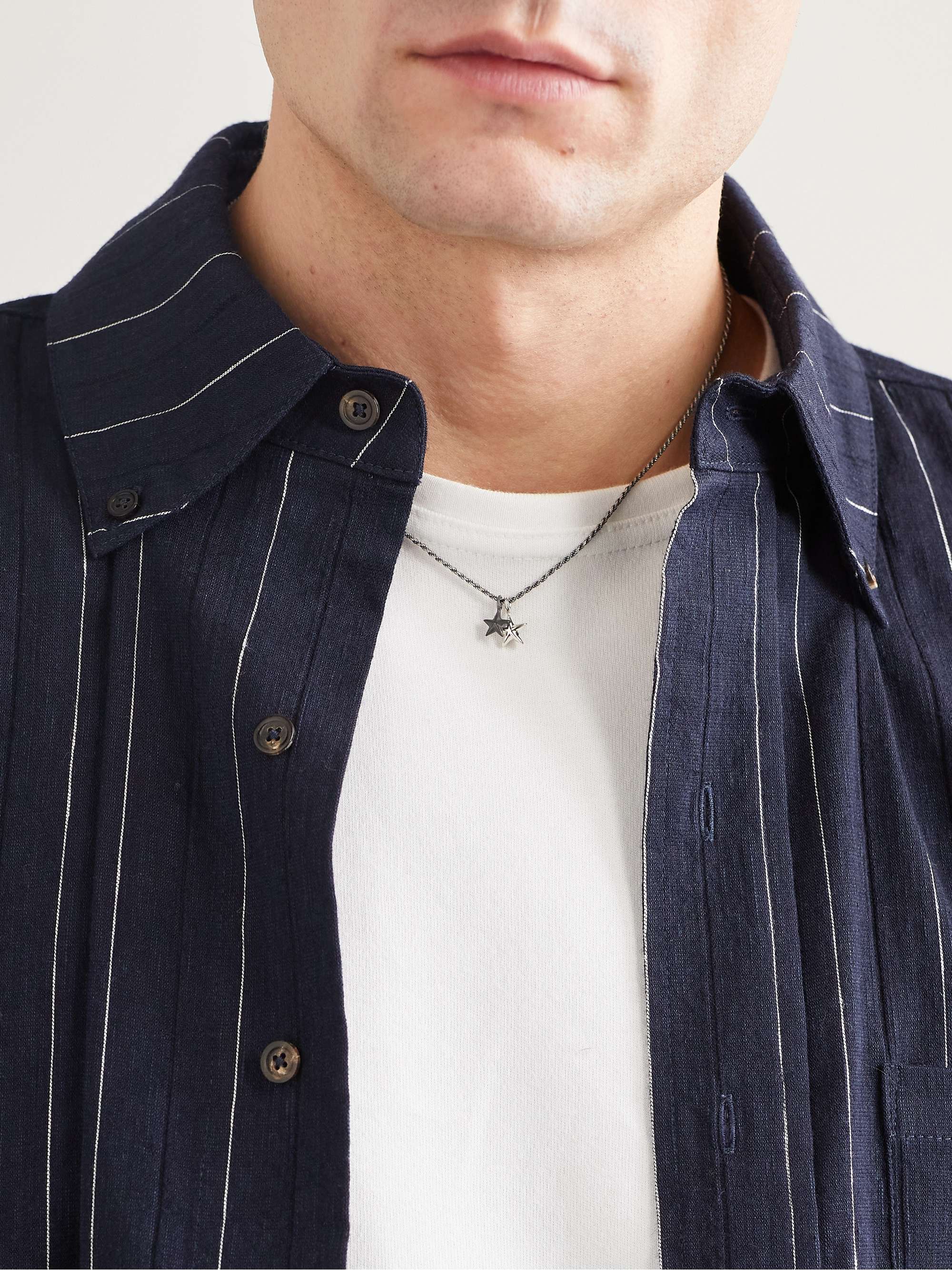 PAUL SMITH Silver- and Gunmetal-Tone Necklace for Men | MR PORTER