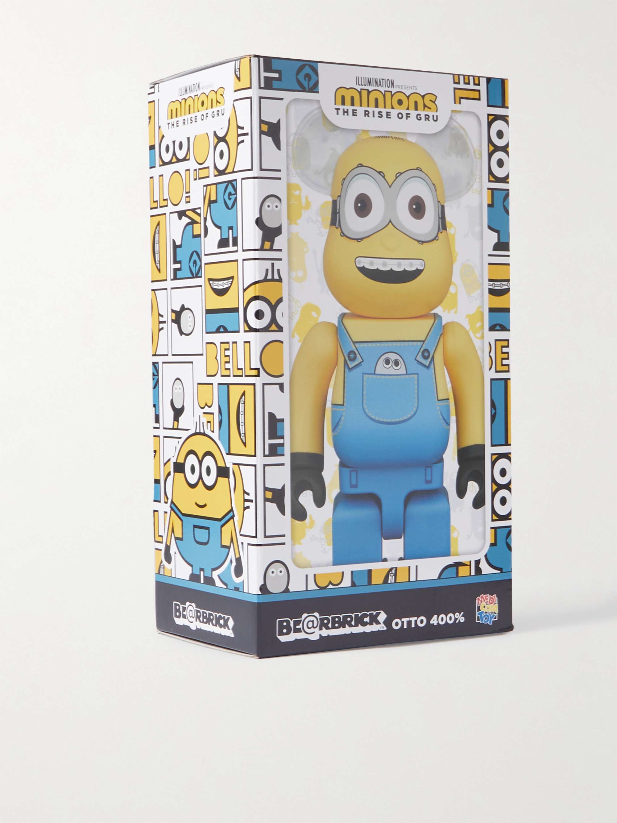 BE@RBRICK + Minions Otto 400％ フィギアセット プリント柄
