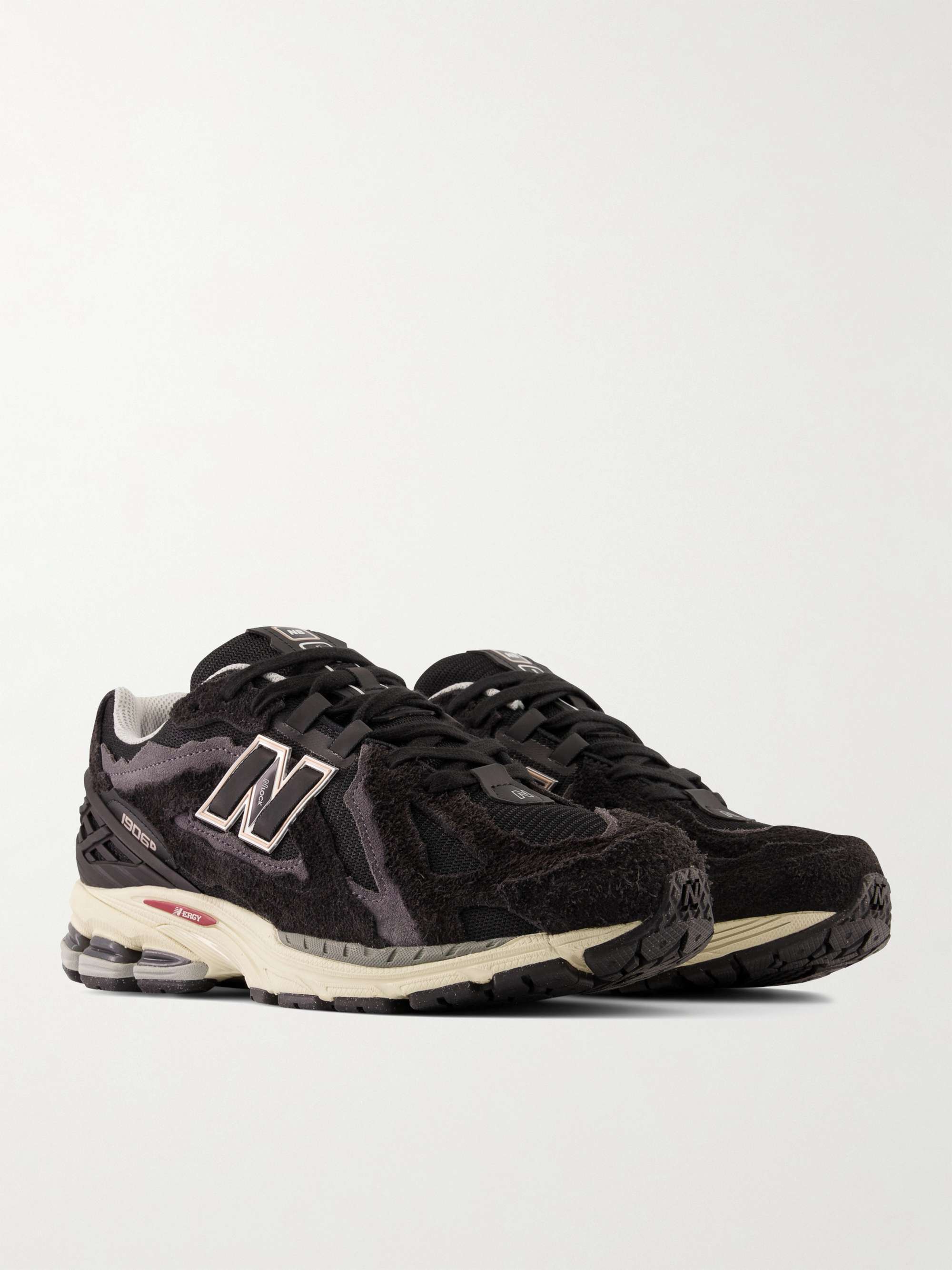 NEW BALANCE 1906 Protection Pack Brushed-Suede and Mesh Sneakers for Men |  MR PORTER