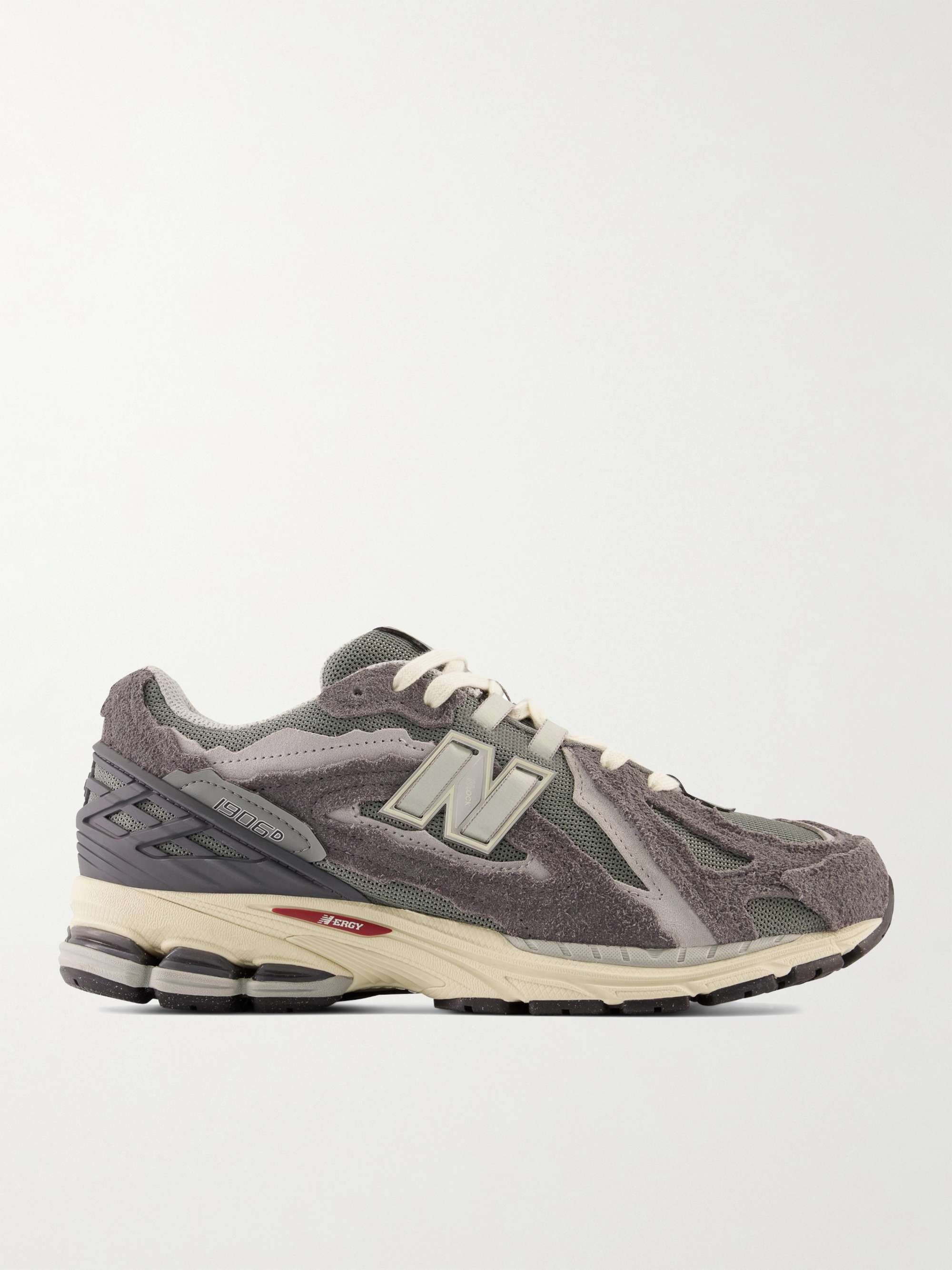 NEW BALANCE 1906 Protection Pack Brushed-Suede and Mesh Sneakers | MR PORTER