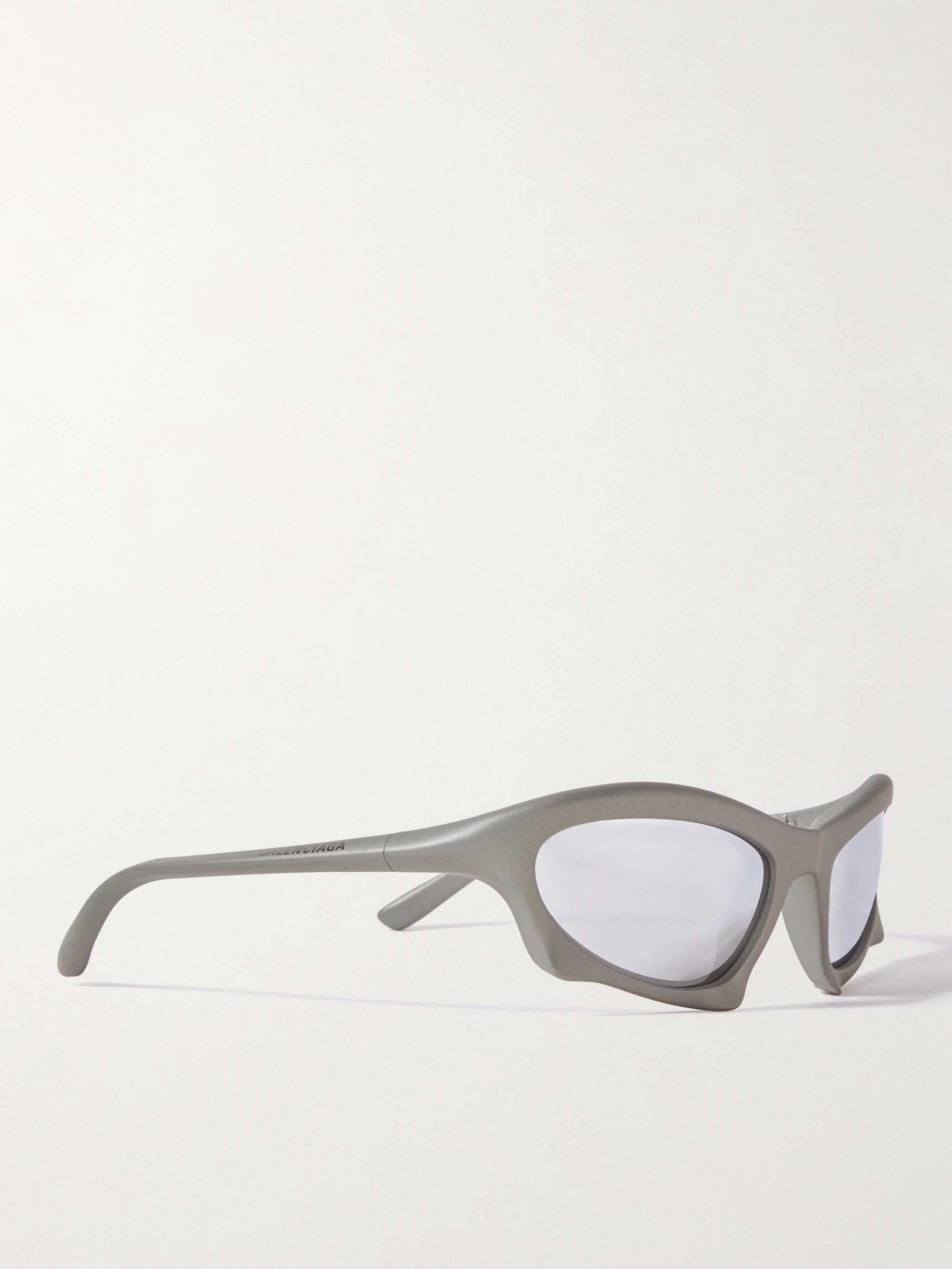 BALENCIAGA EYEWEAR BAT D-Frame Acetate Sunglasses for Men | MR PORTER