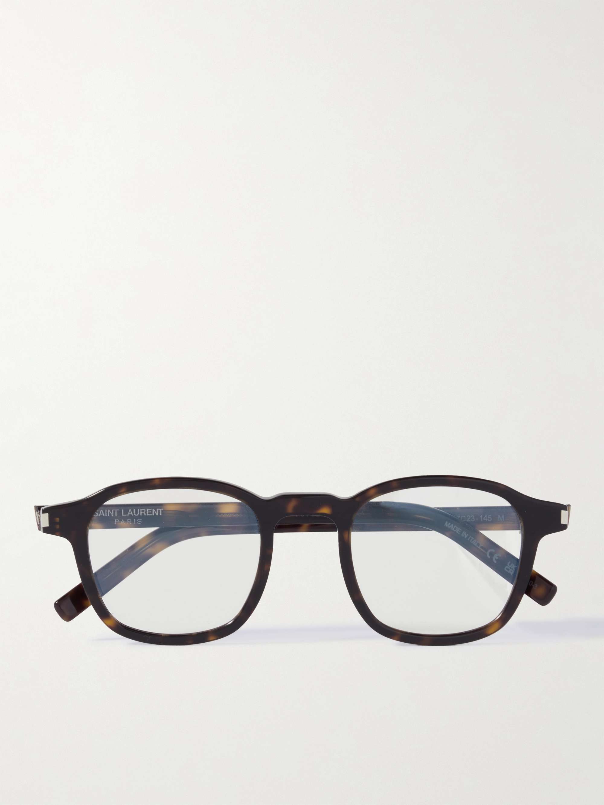 SAINT LAURENT EYEWEAR Round-Frame Tortoiseshell Acetate Optical Glasses | MR  PORTER