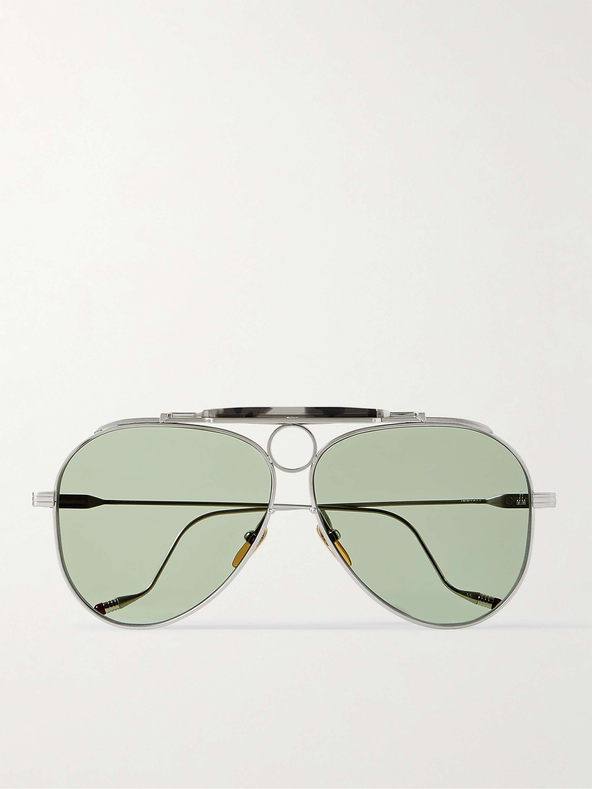 JACQUES MARIE MAGE + The Gonzo Foundation Duke Aviator-Style Tortoiseshell  Acetate and Silver-Tone Sunglasses for Men | MR PORTER