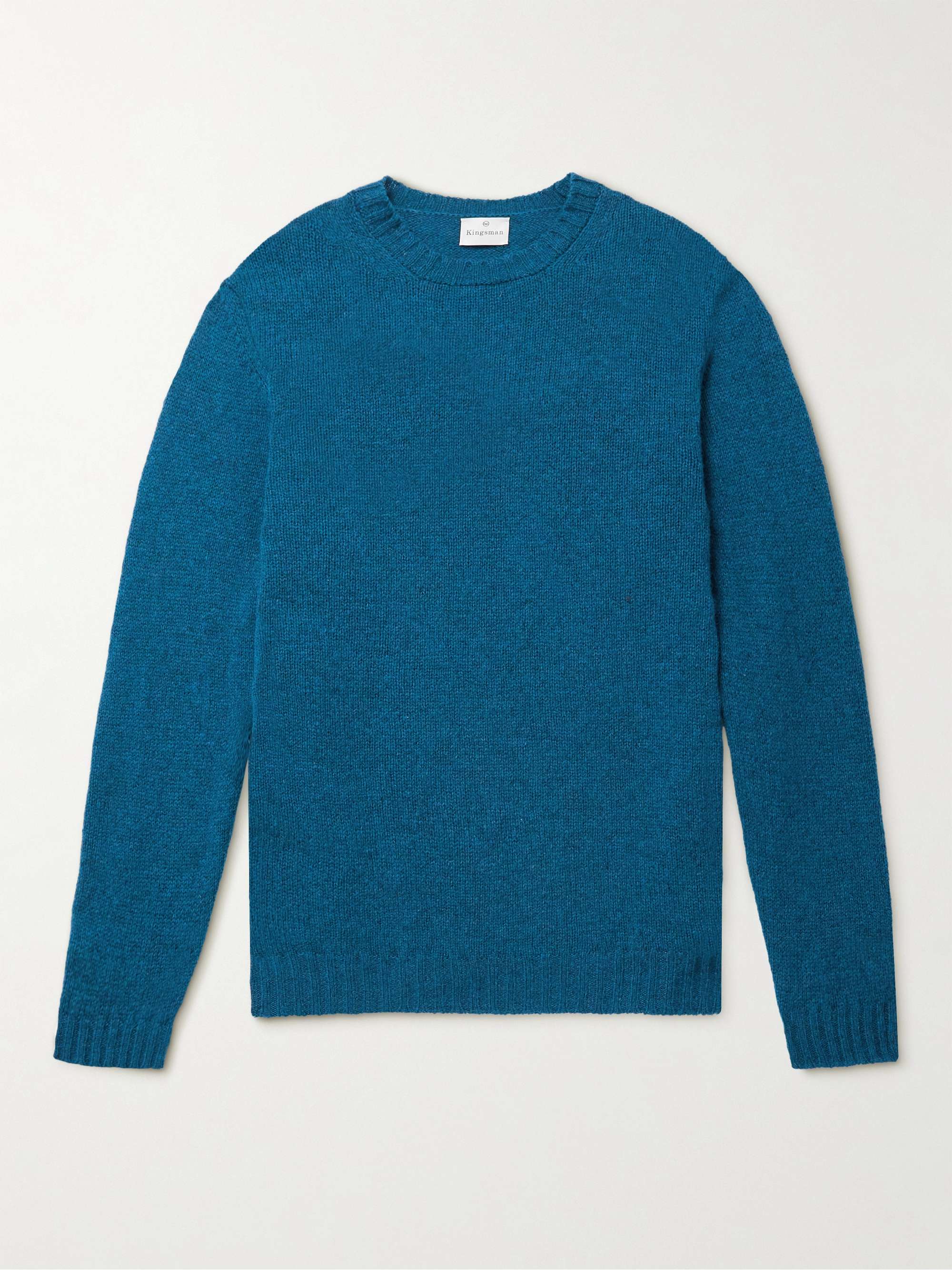 KINGSMAN Shetland Virgin Wool Sweater for Men | MR PORTER