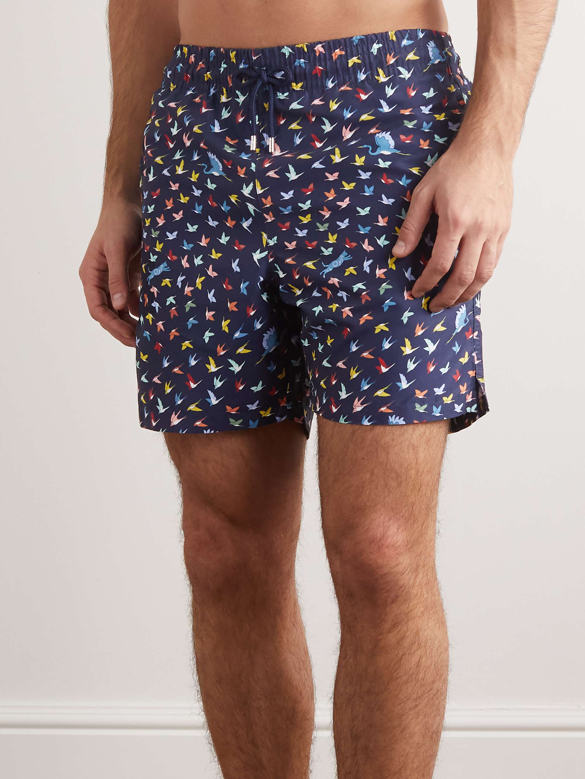 DEREK ROSE Maui 53 Straight-Leg Mid-Length Printed Swim Shorts | MR PORTER