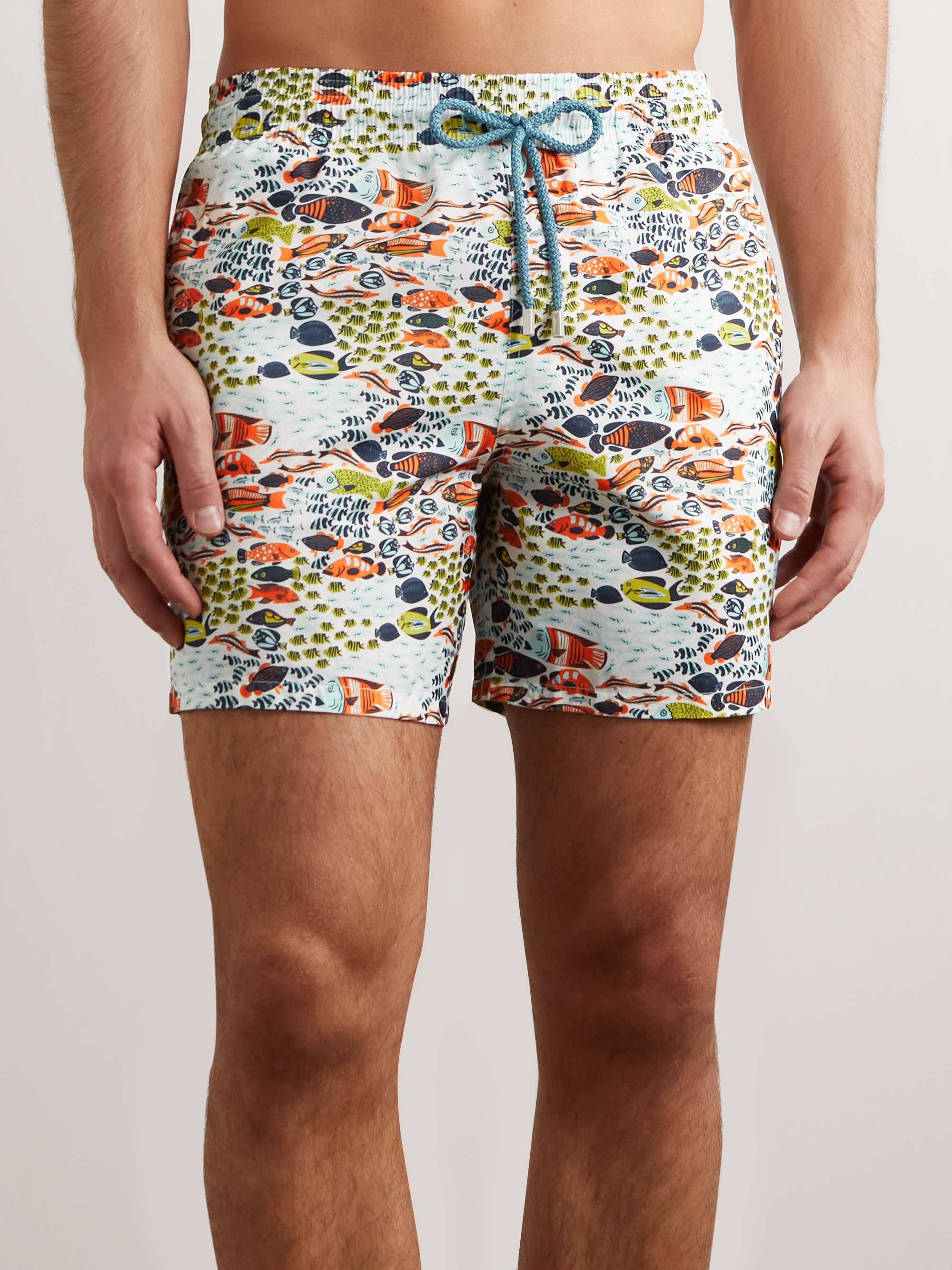 VILEBREQUIN Mahina Straight-Leg Mid-Length Recycled Swim Shorts for Men |  MR PORTER