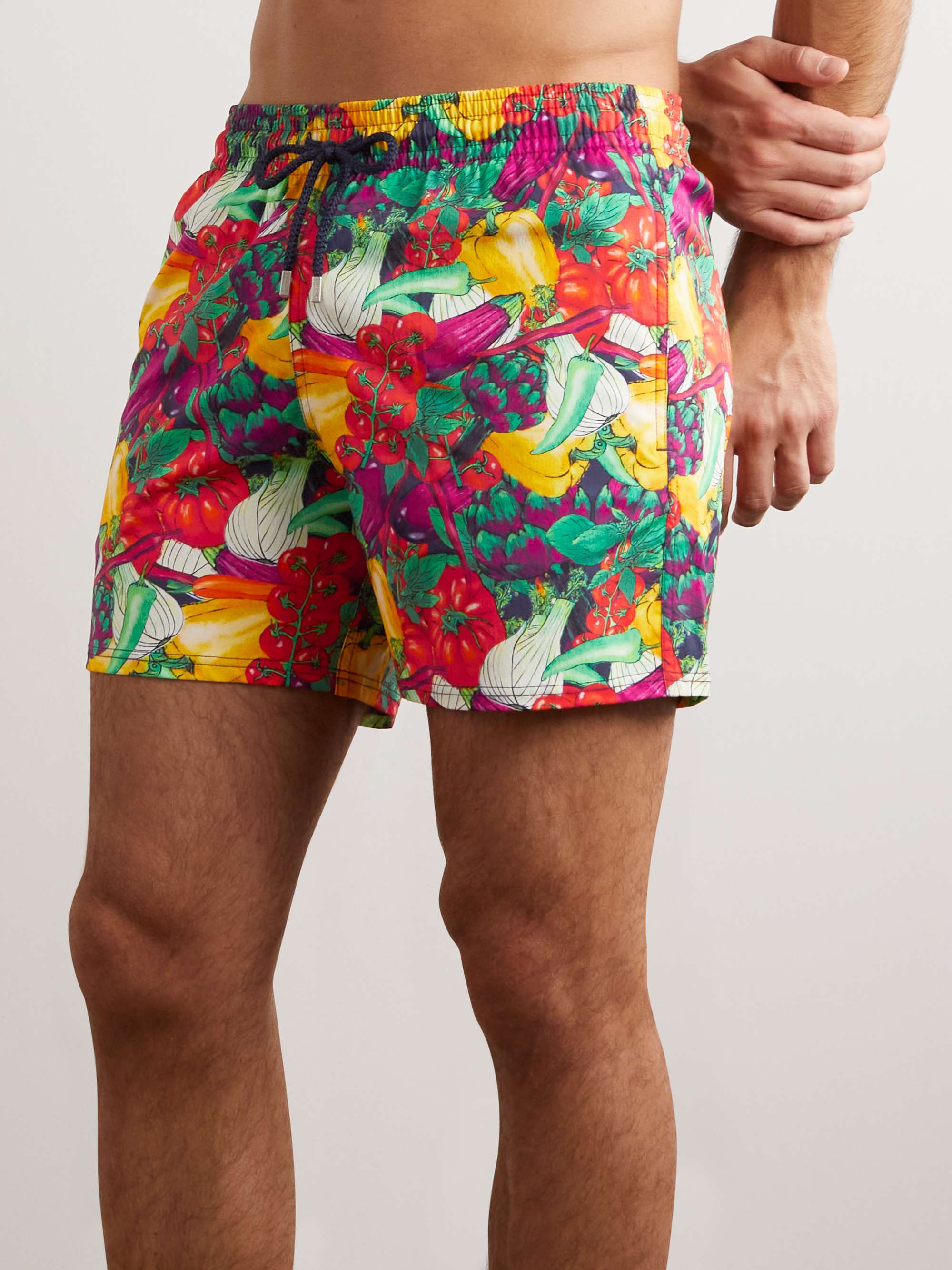 VILEBREQUIN Moorise Mid-Length Printed Recycled Swim Shorts | MR PORTER
