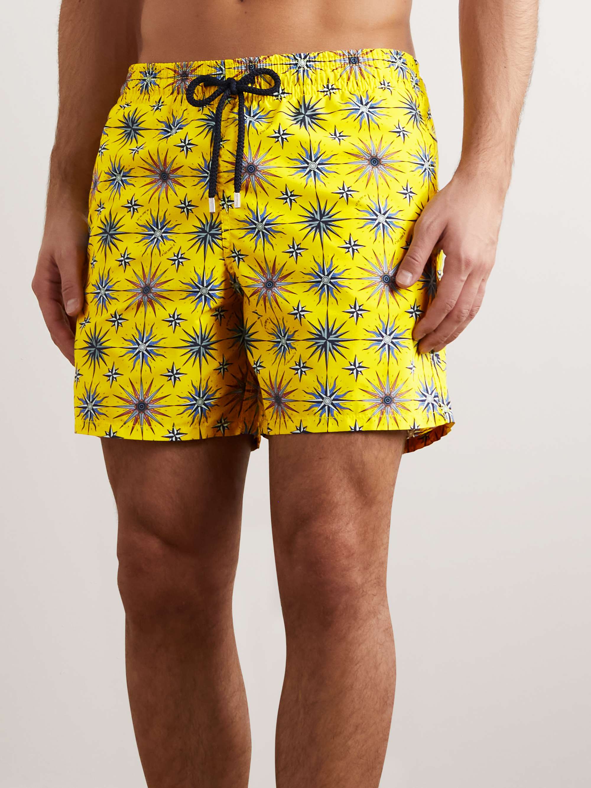 VILEBREQUIN Moorea Straight-Leg Mid-Length Printed Recycled Swim Shorts |  MR PORTER