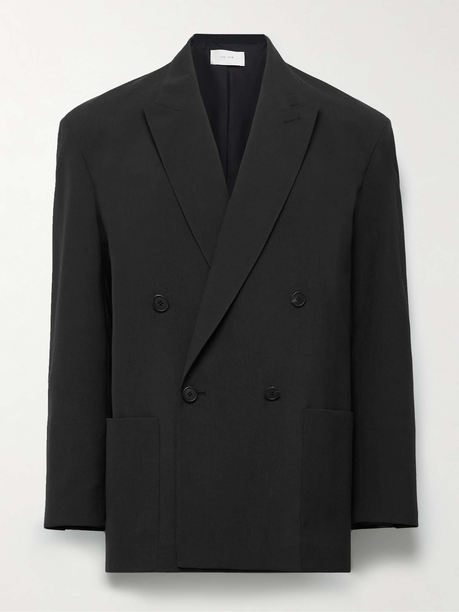 THE ROW Curtis Double-Breasted Woven Blazer for Men | MR PORTER
