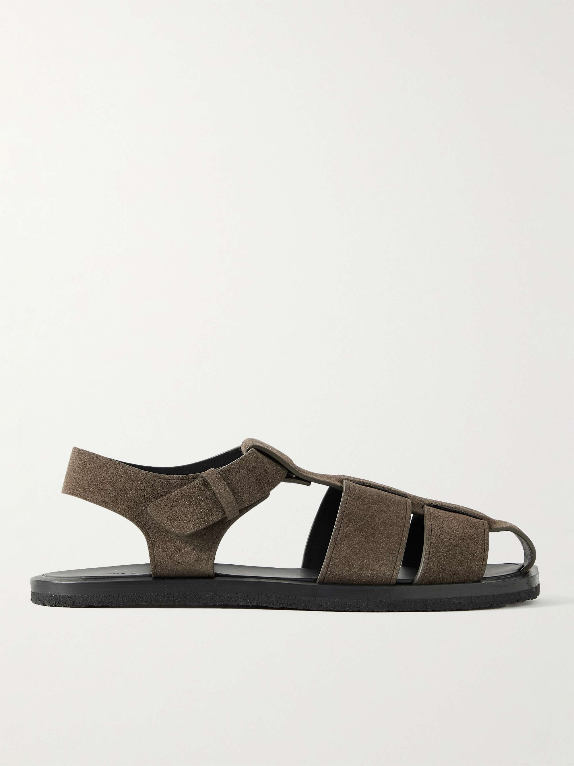 THE ROW Fisherman Suede Sandals for Men