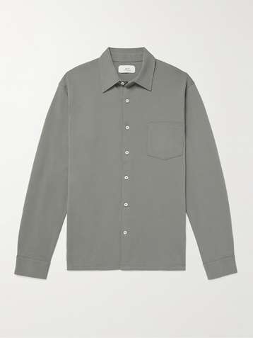 KENZO Printed cotton-gabardine overshirt, Sale up to 70% off
