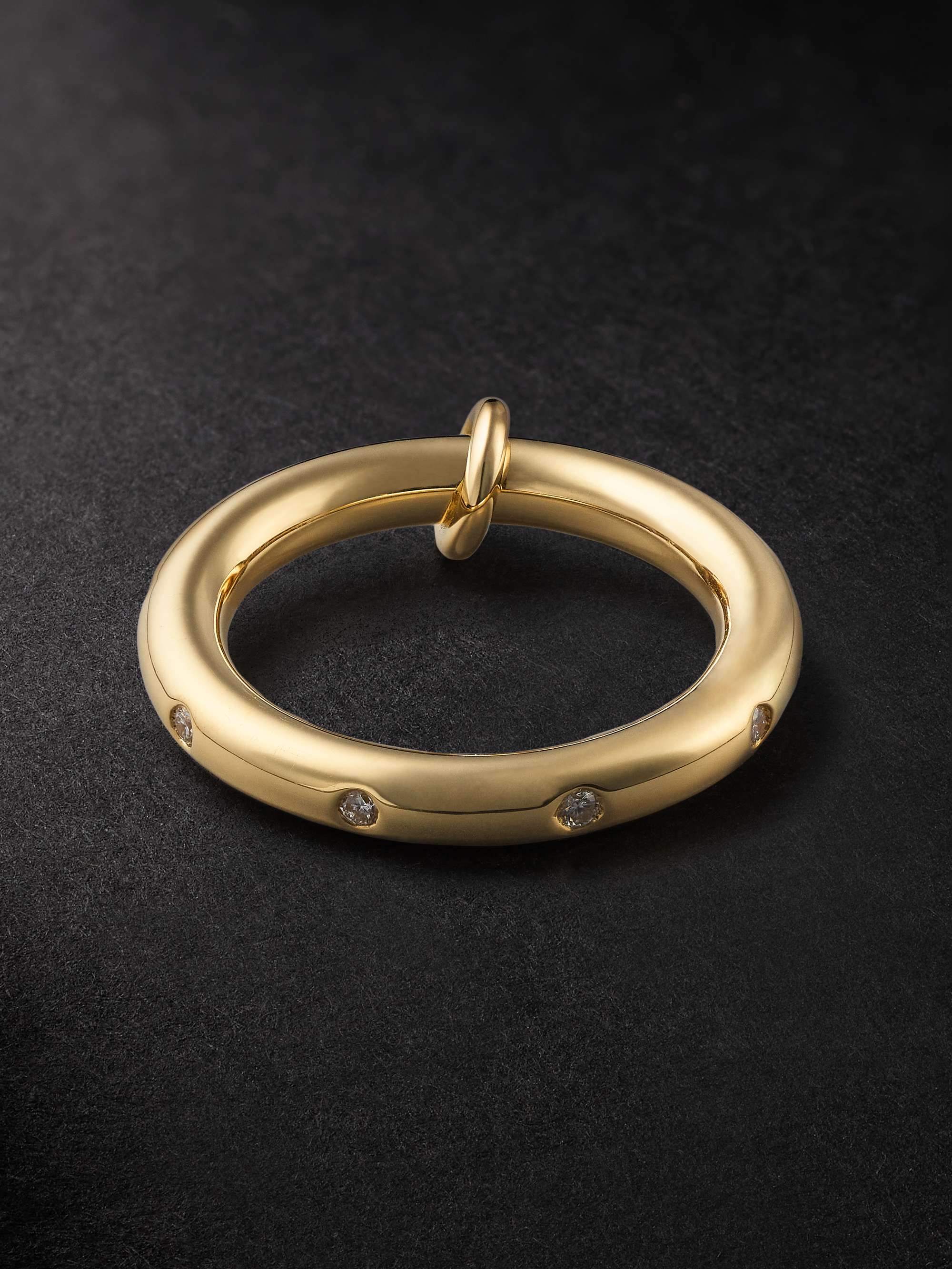 SPINELLI KILCOLLIN Ovio Ring aus Gold mit Diamanten