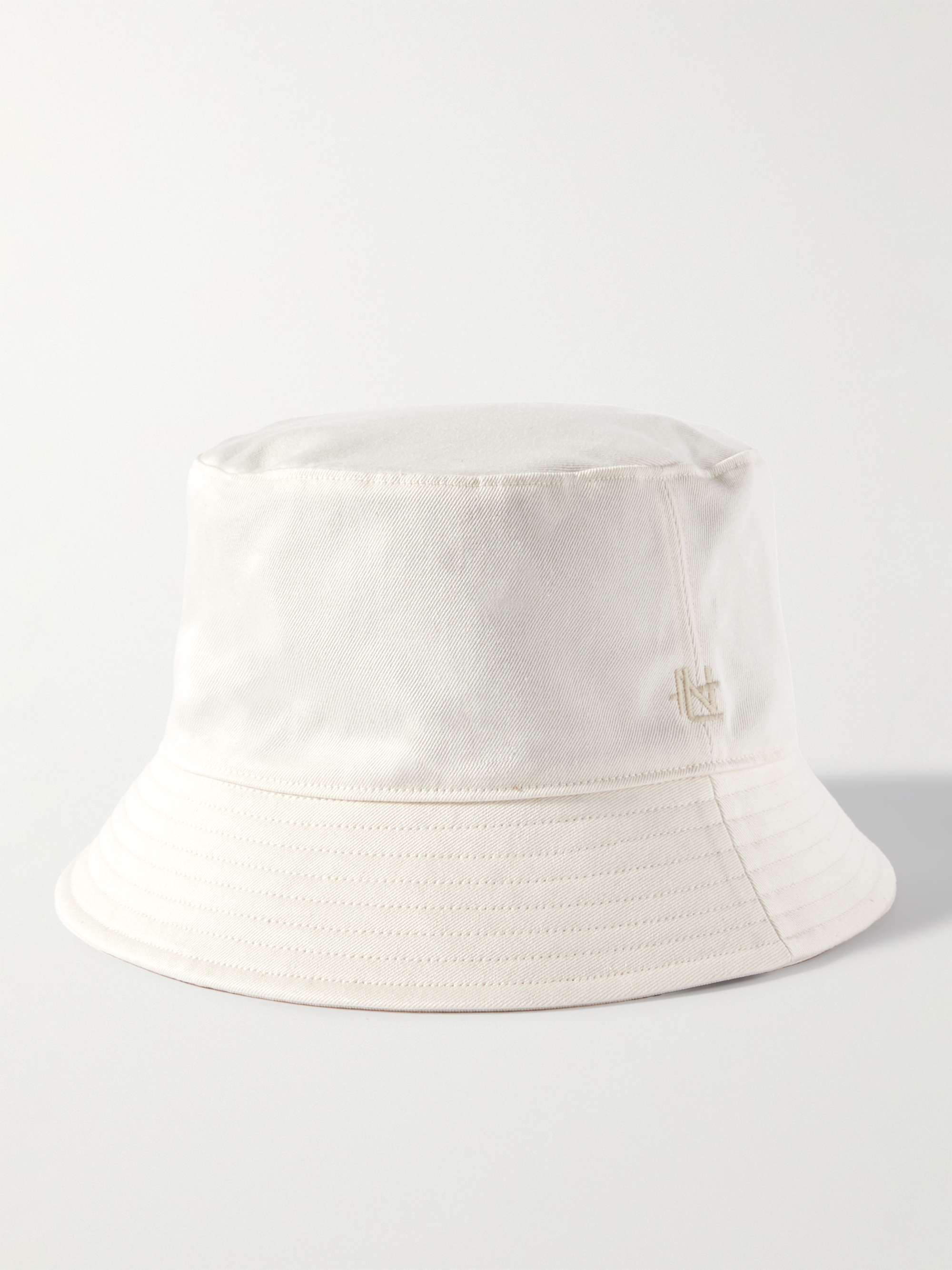 NANAMICA Logo-Emboidered Cotton-Blend Twill Bucket Hat | MR PORTER