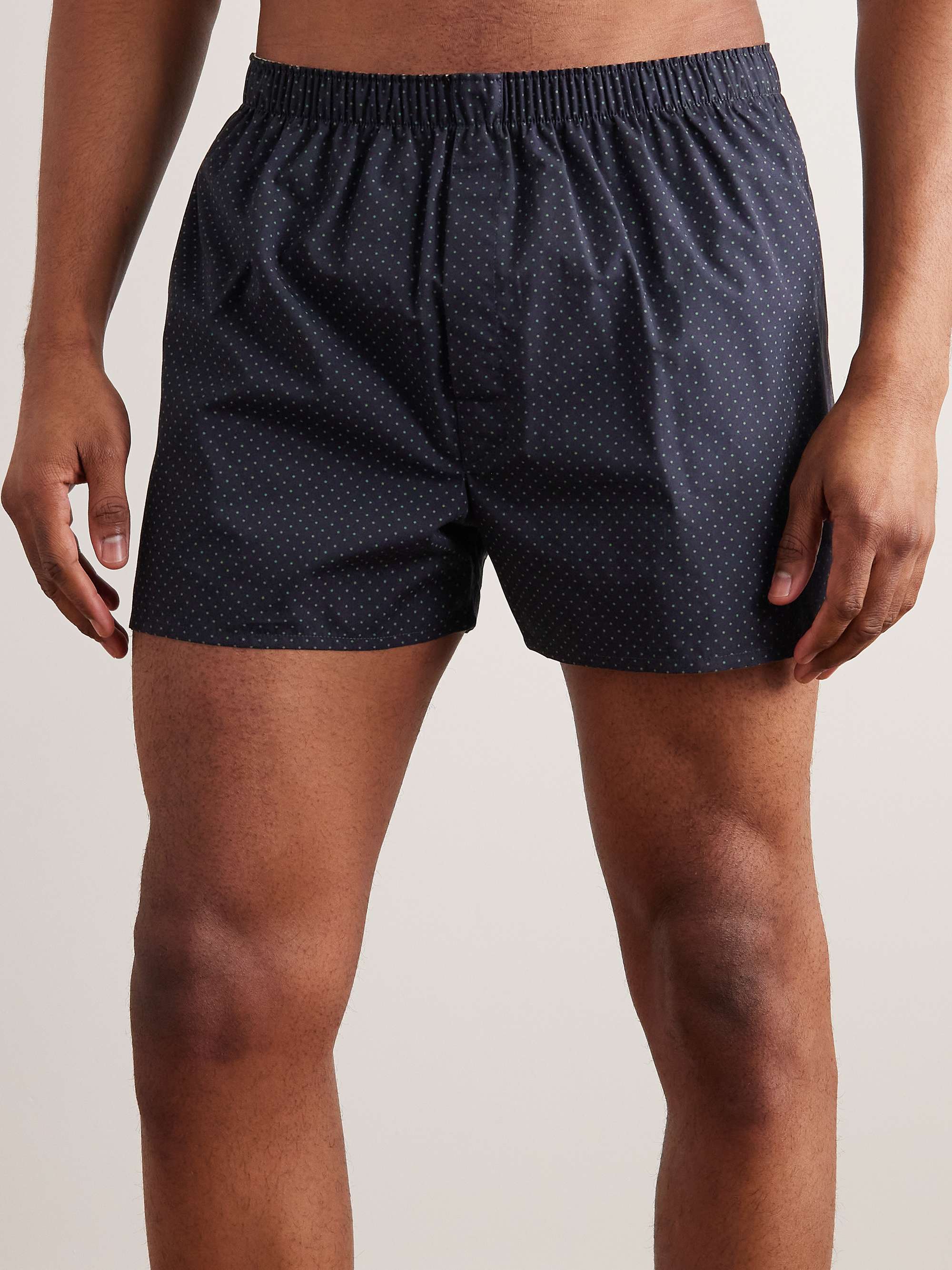 SUNSPEL Printed Cotton Boxer Shorts | MR PORTER