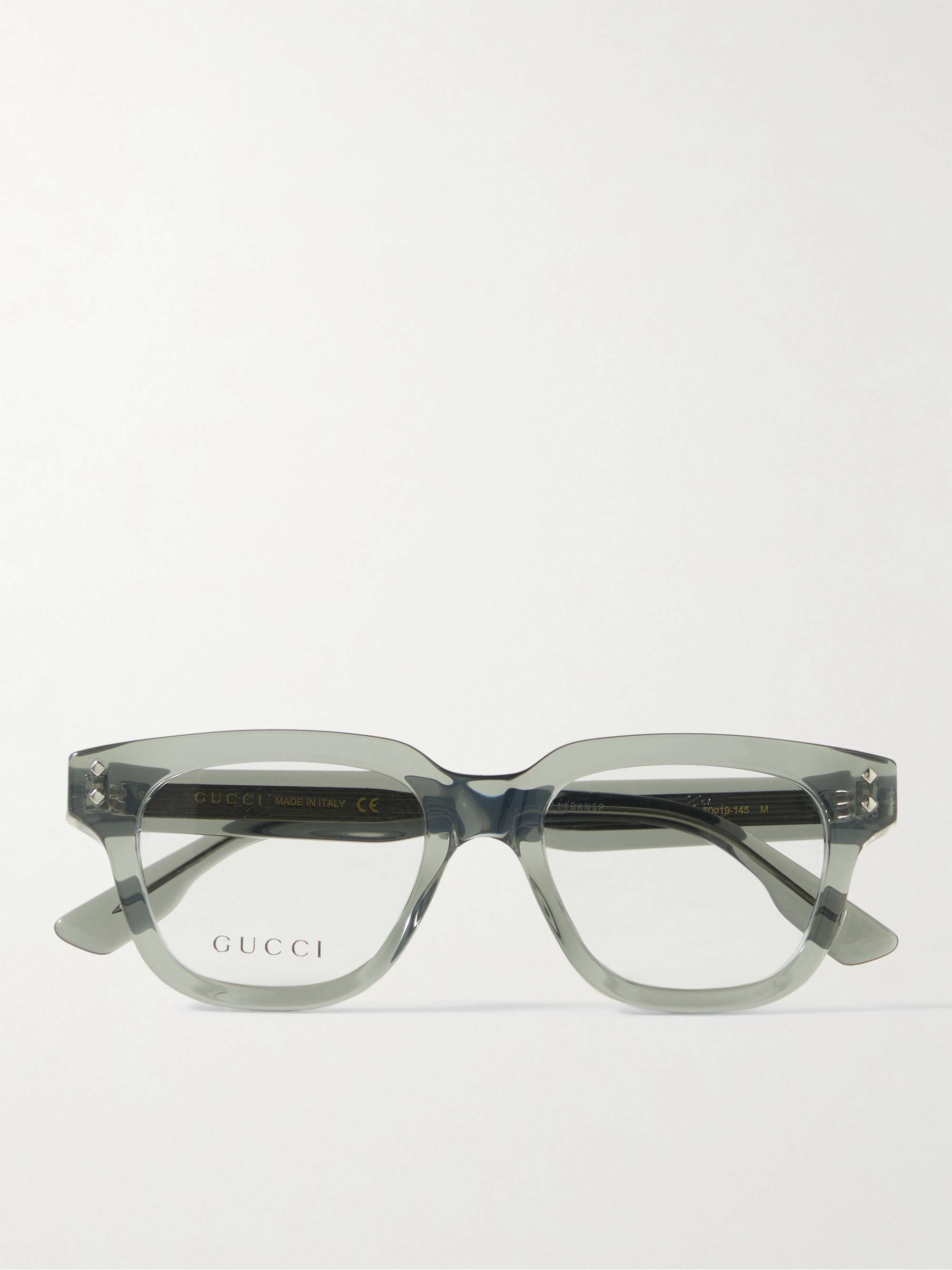 GUCCI EYEWEAR Nouvelle D-Frame Acetate Optical Glasses for Men | MR PORTER