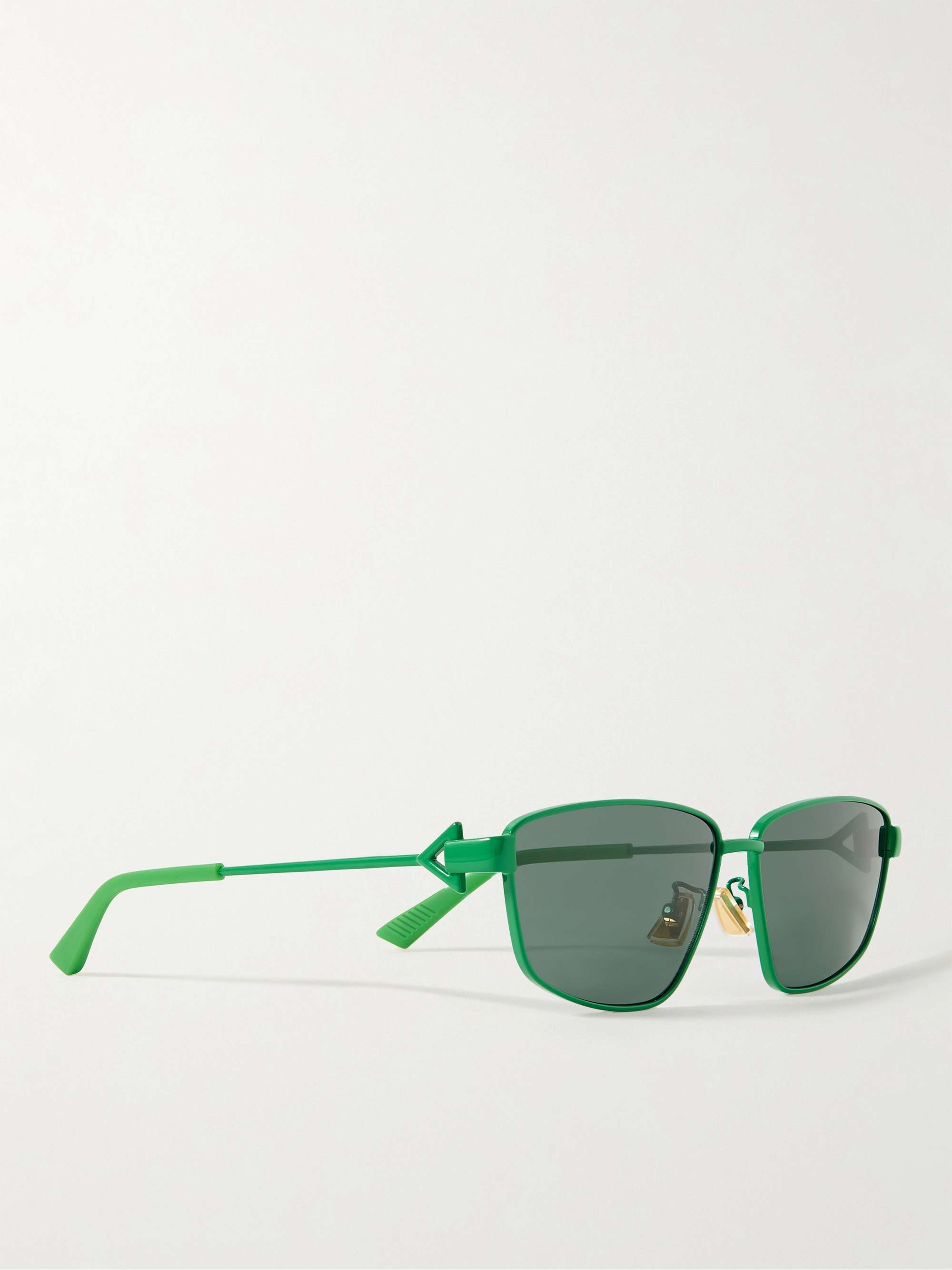 BOTTEGA VENETA EYEWEAR D-Frame Metal Sunglasses for Men | MR PORTER