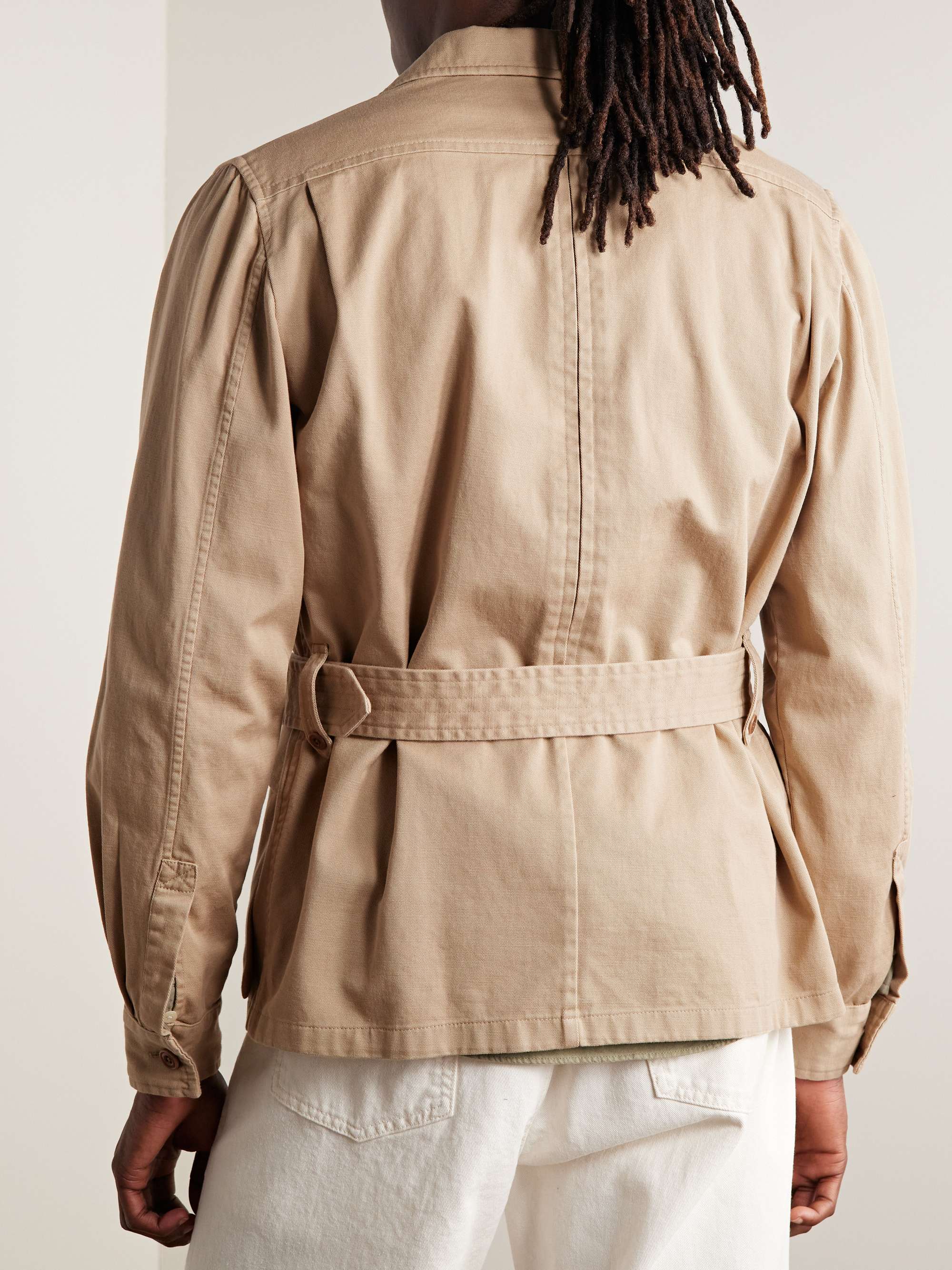 POLO RALPH LAUREN Belted Cotton-Twill Jacket | MR PORTER