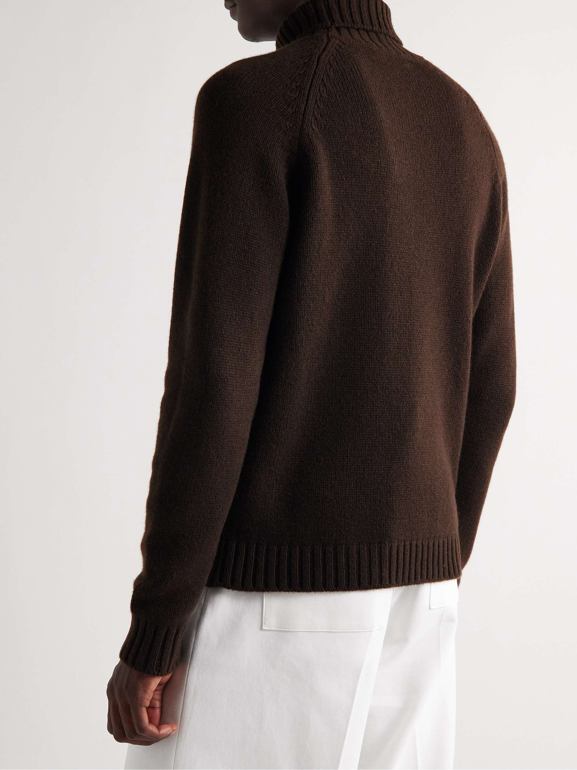 UMIT BENAN B+ Cashmere Rollneck Sweater for Men | MR PORTER