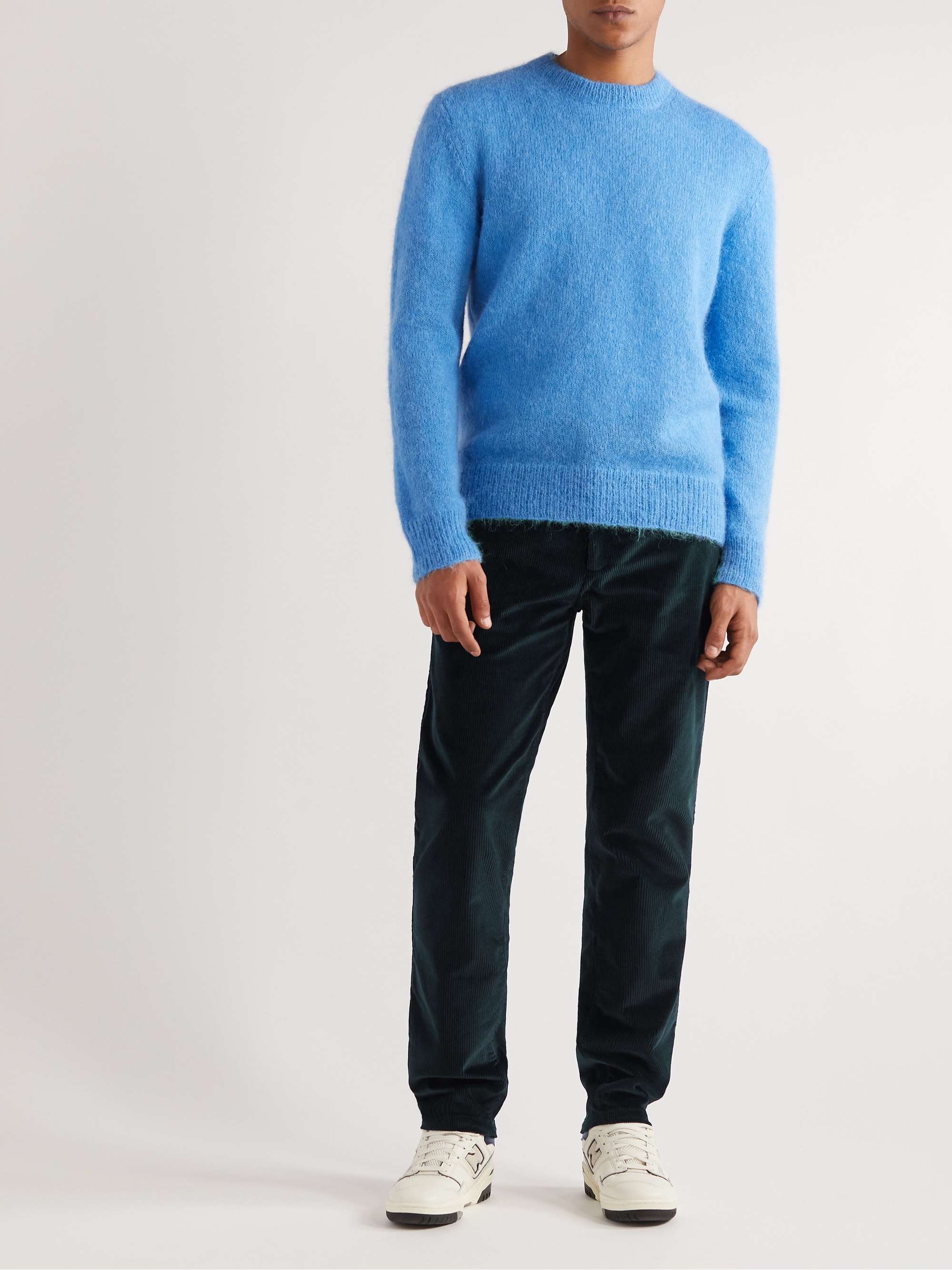 NN07 Karl Tapered Cotton-Blend Corduroy Trousers for Men | MR PORTER