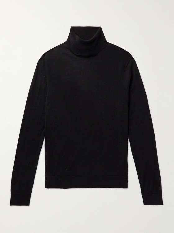 NN07 Richard 6120 Merino-Wool Turtleneck Sweater for Men | MR PORTER