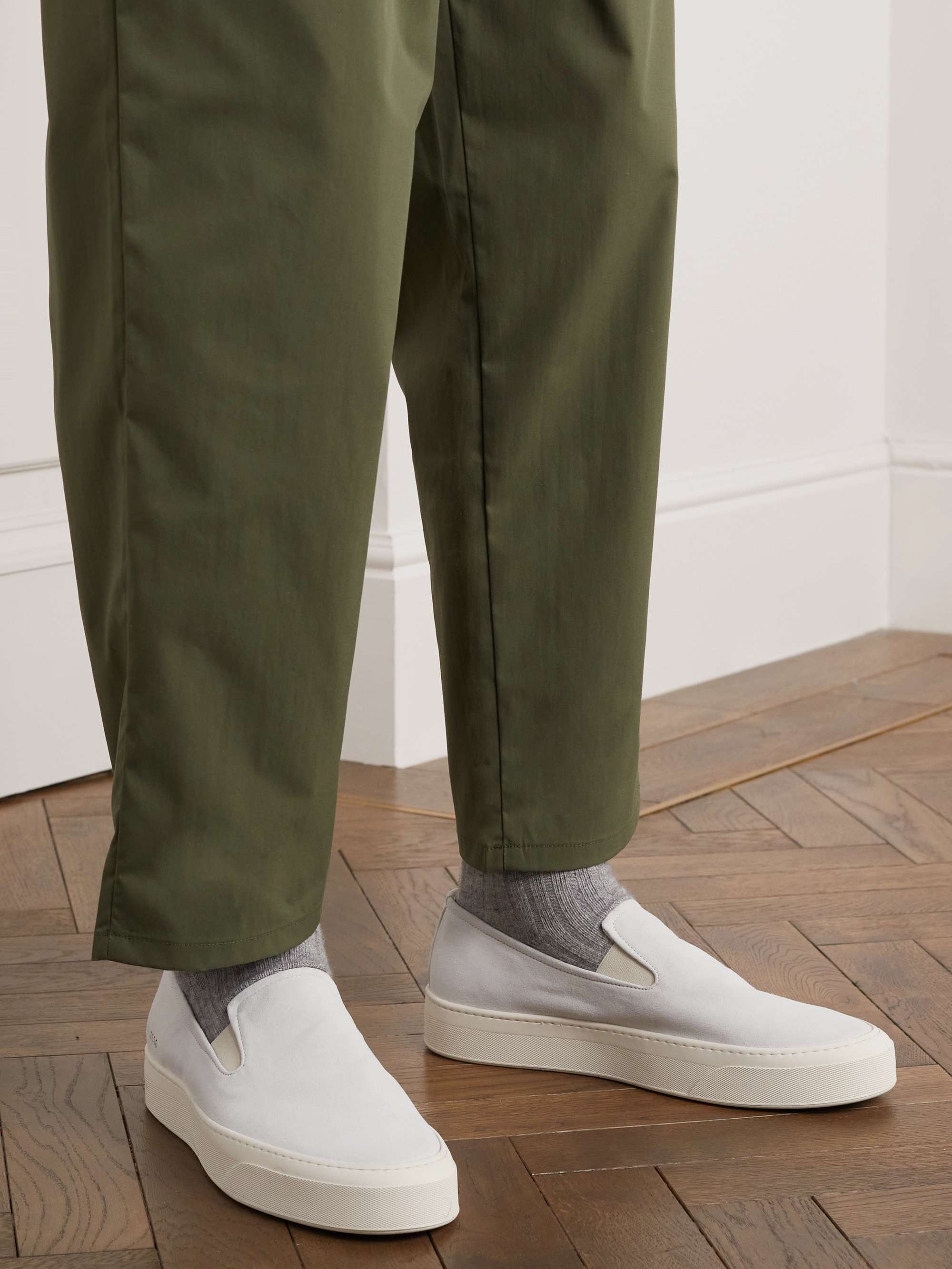 COMMON PROJECTS Suede Slip-On Sneakers | MR PORTER