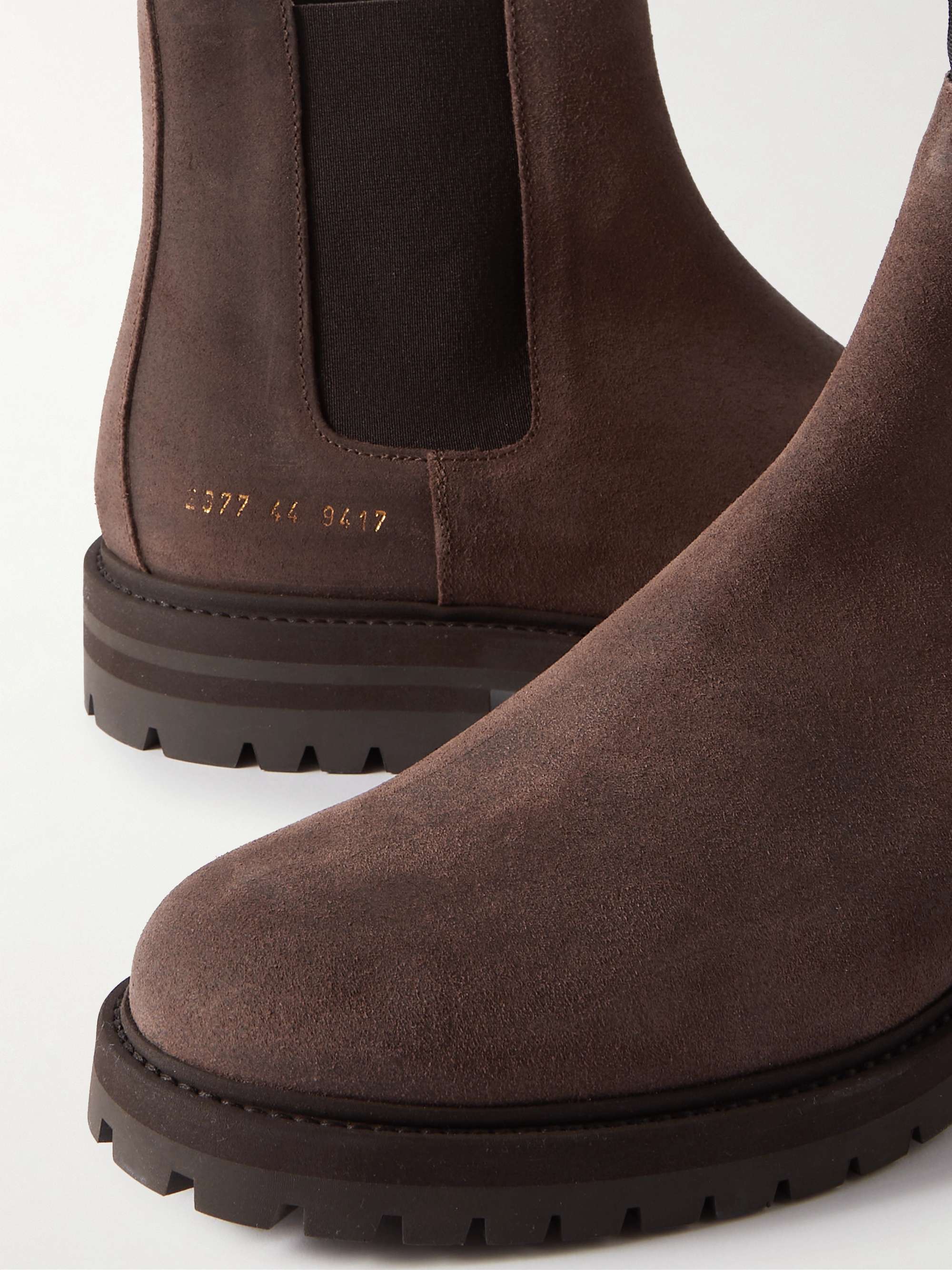 COMMON PROJECTS Suede Chelsea Boots for Men | PORTER