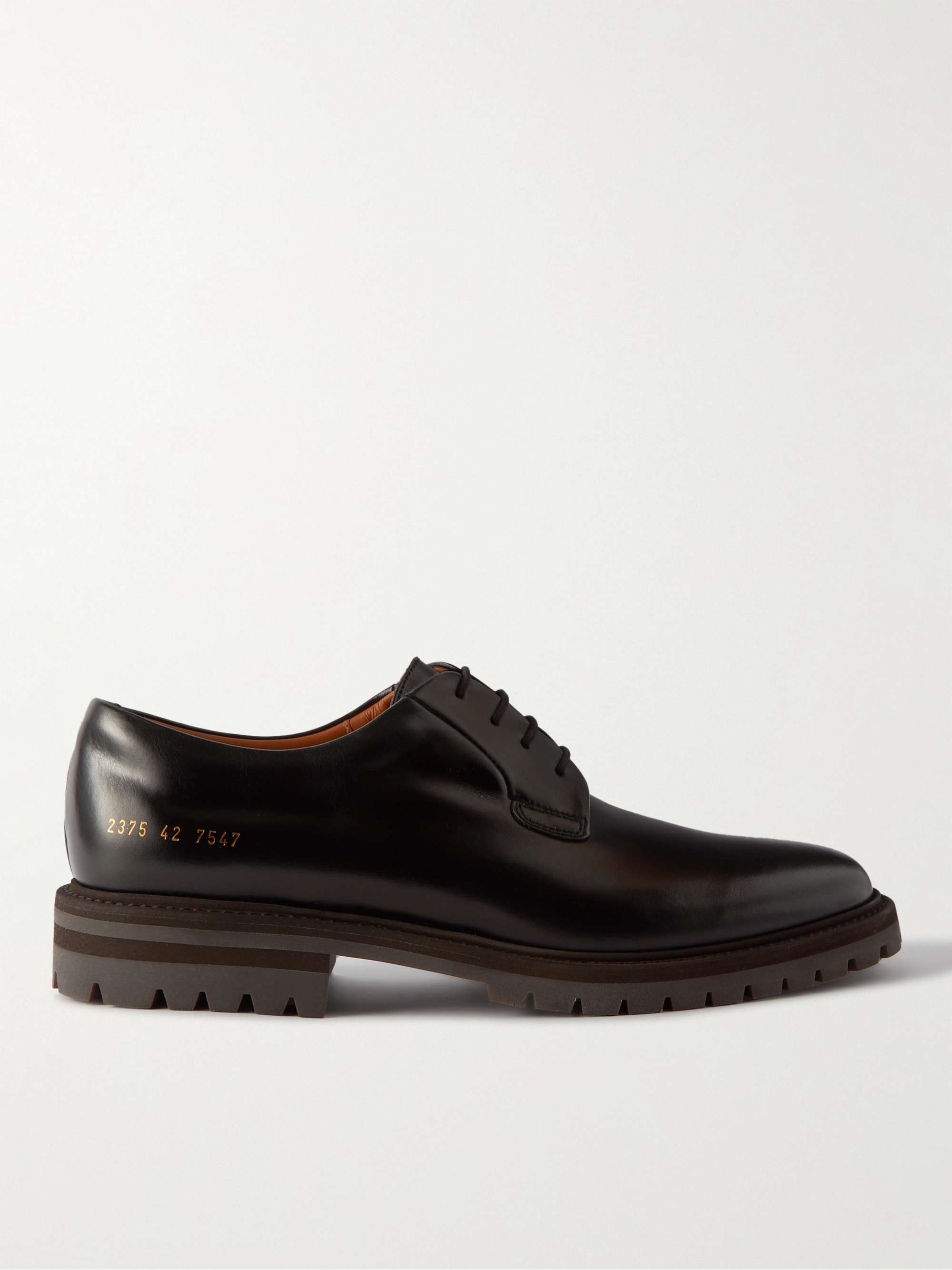 COMMON PROJECTS Leather Derby Shoes | MR PORTER