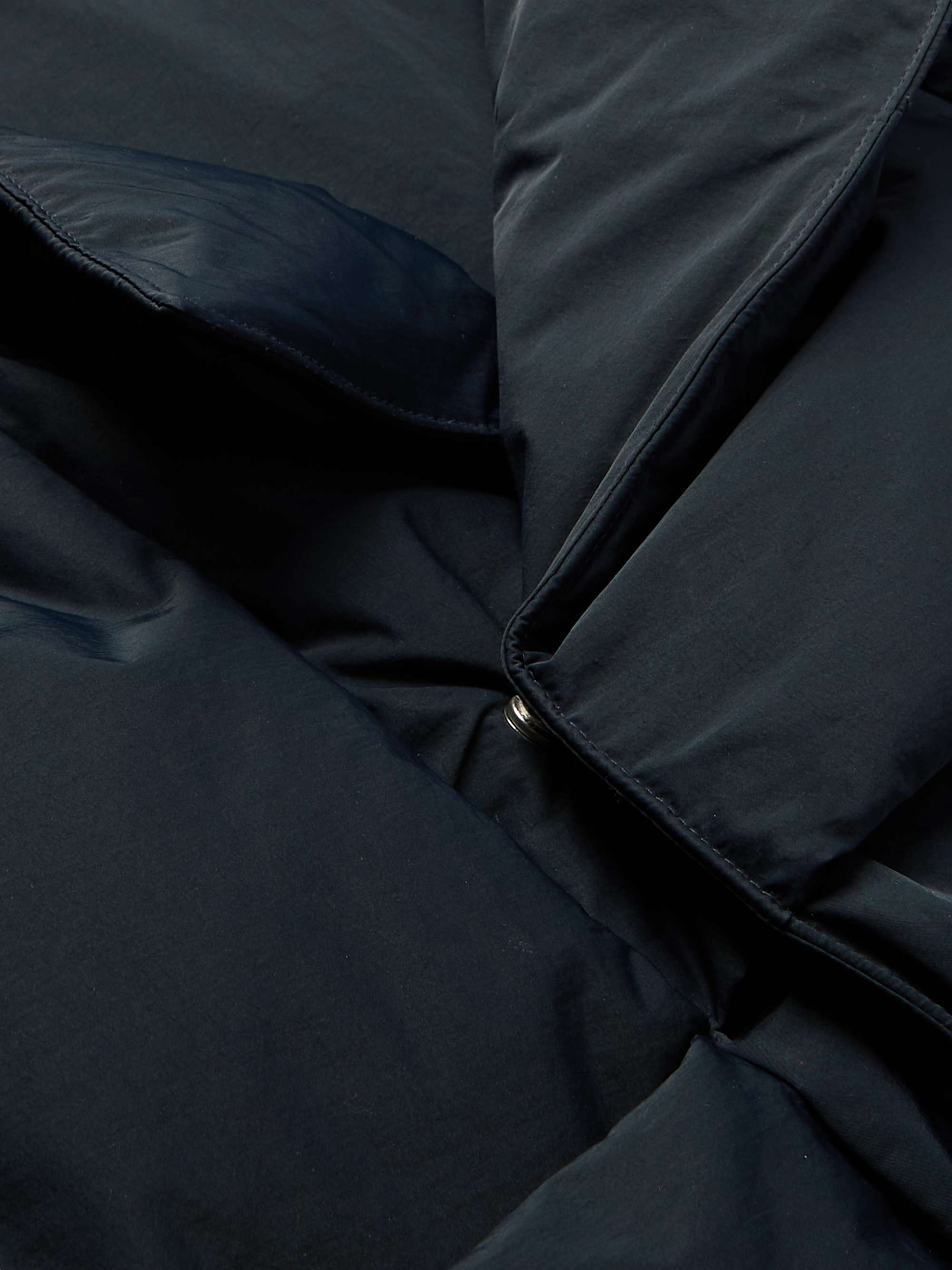 Midnight blue Oversized Intrecciato Quilted Padded Shell Gilet | BOTTEGA  VENETA | MR PORTER