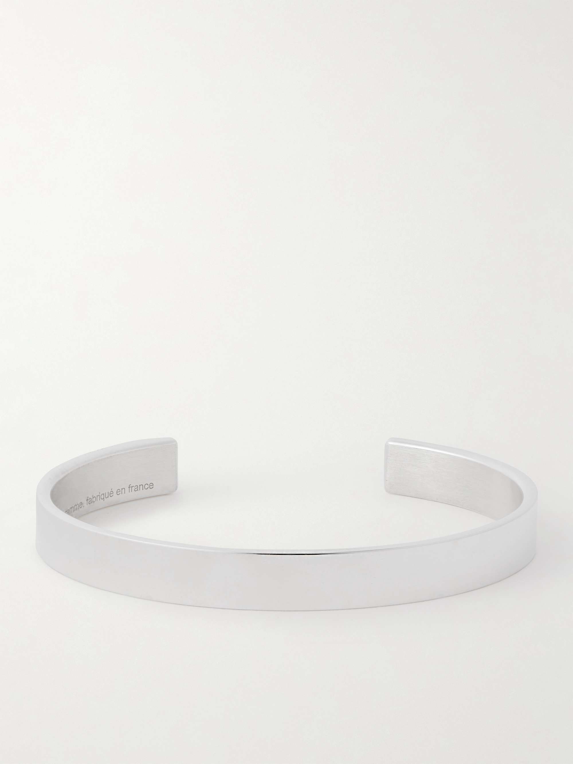 LE GRAMME Le 21 Polished Sterling Silver Cuff