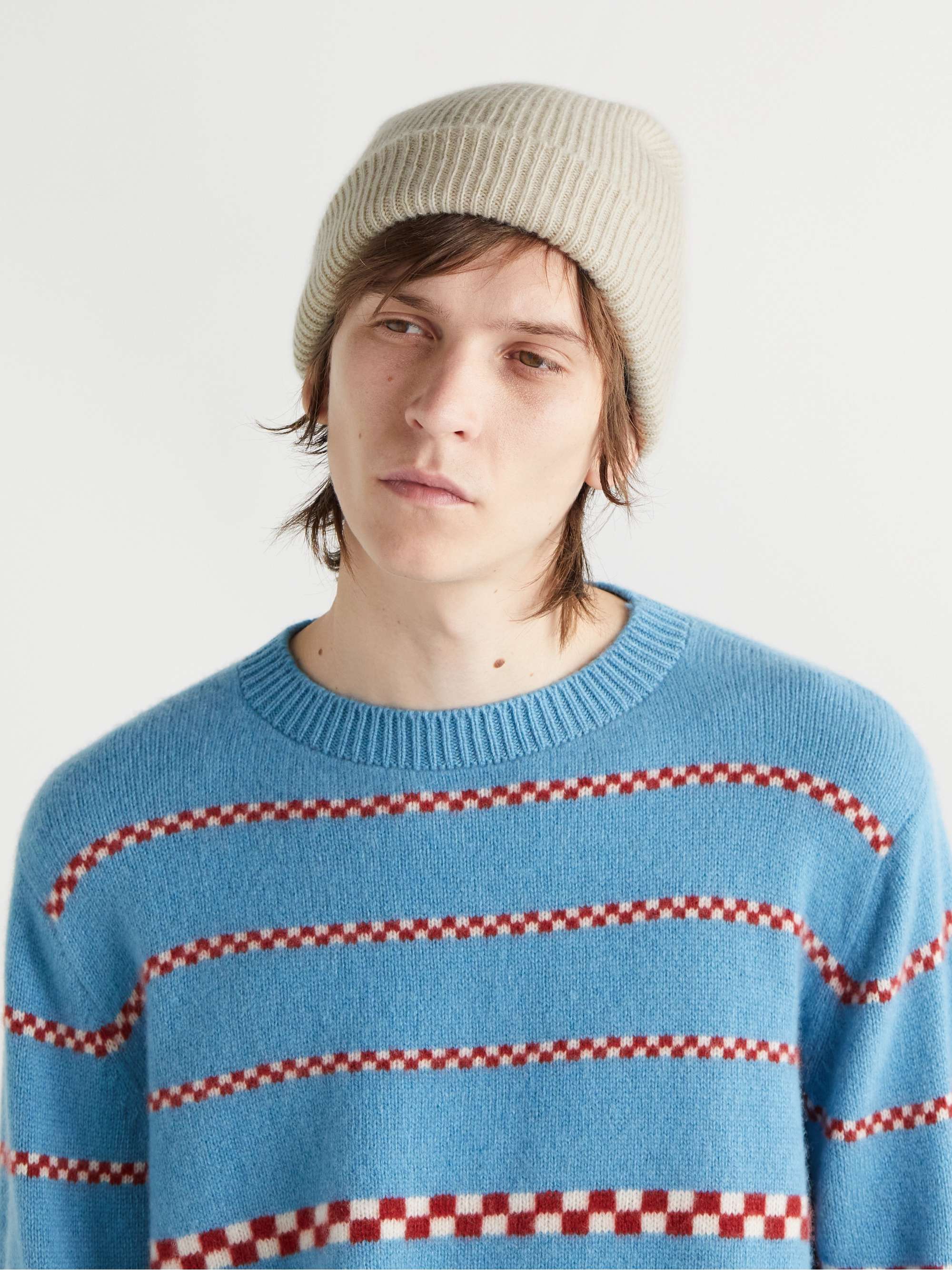 DIME Classic Logo-Embroidered Ribbed-Knit Beanie for Men | MR PORTER