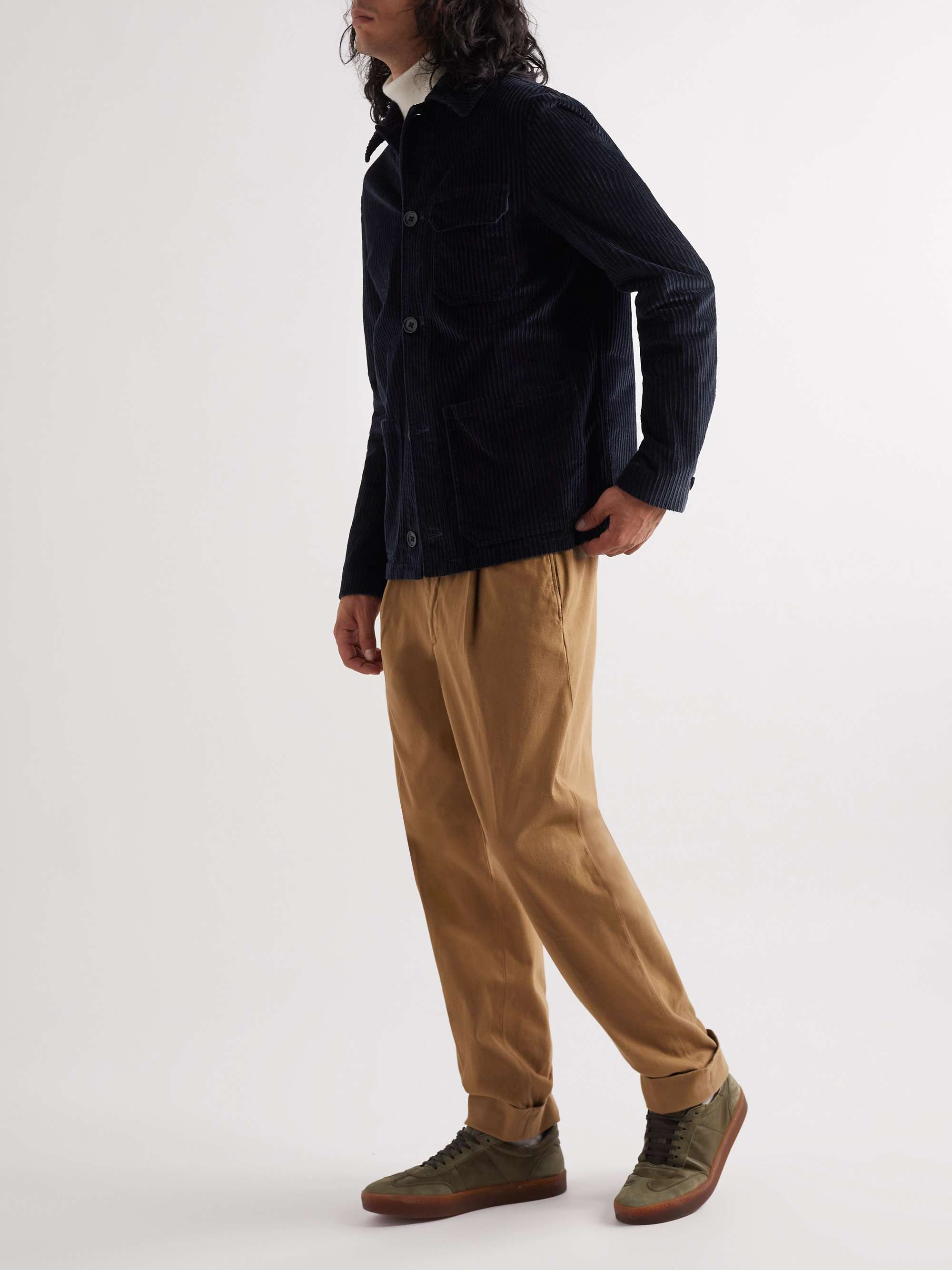 INCOTEX Montedoro Cotton-Blend Corduroy Shirt Jacket | MR PORTER