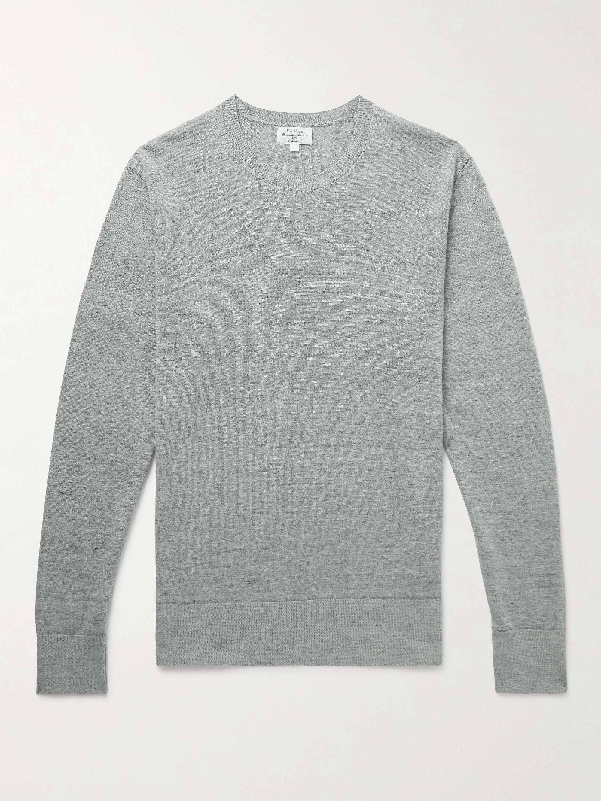 HARTFORD Linen and Cotton-Blend Sweater for Men | MR PORTER