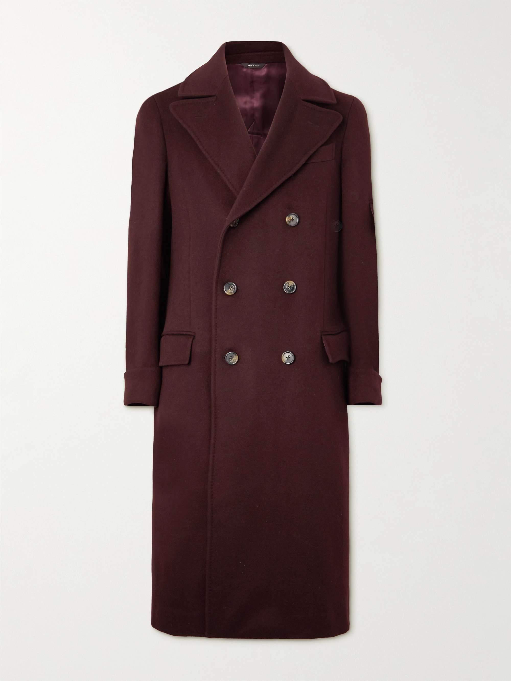 PAUL SMITH Epsom Wool and Cashmere-Blend Felt Overcoat | MR PORTER