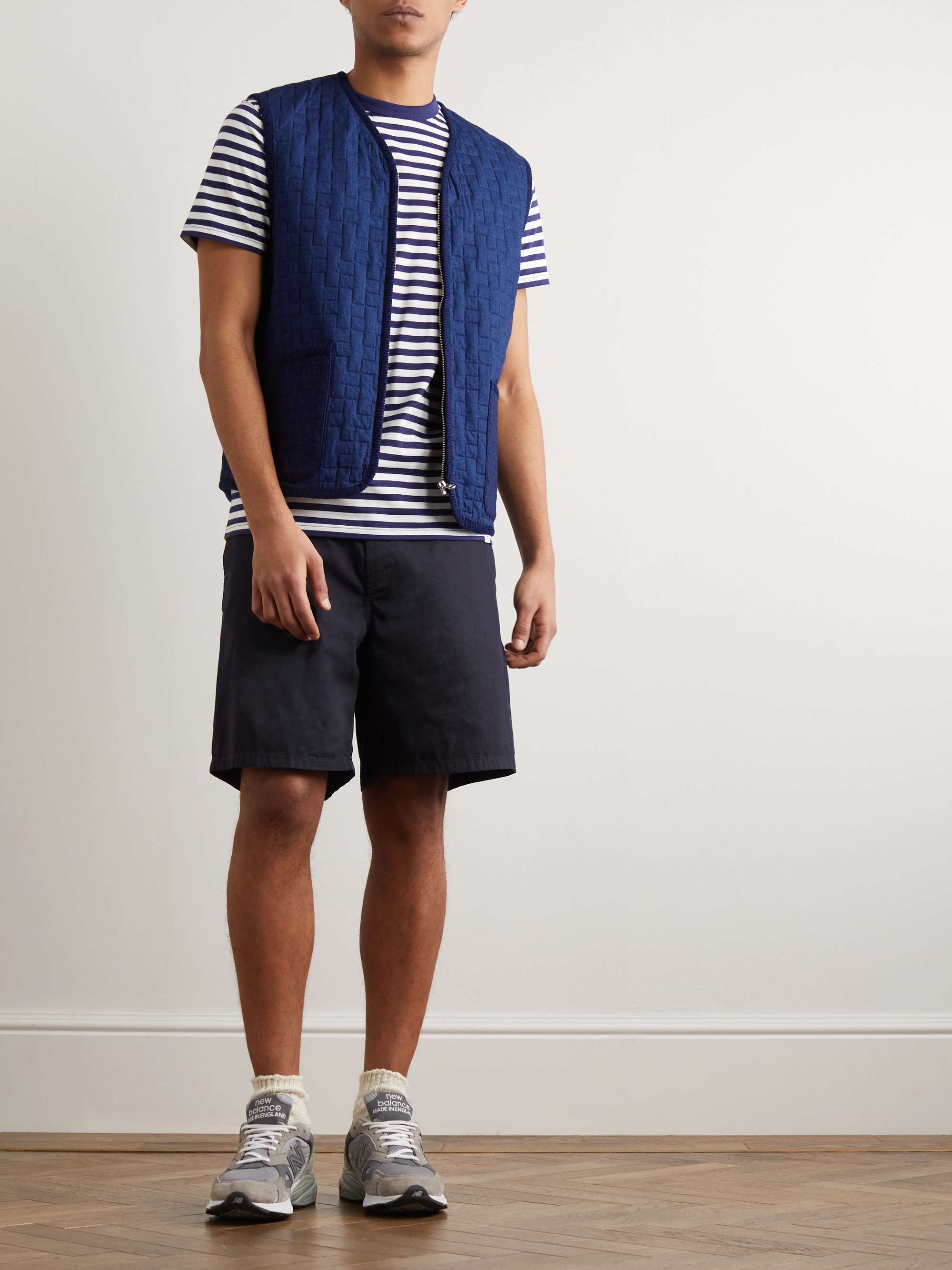 NORSE PROJECTS Aros Straight-Leg Cotton-Twill Shorts for Men | MR PORTER