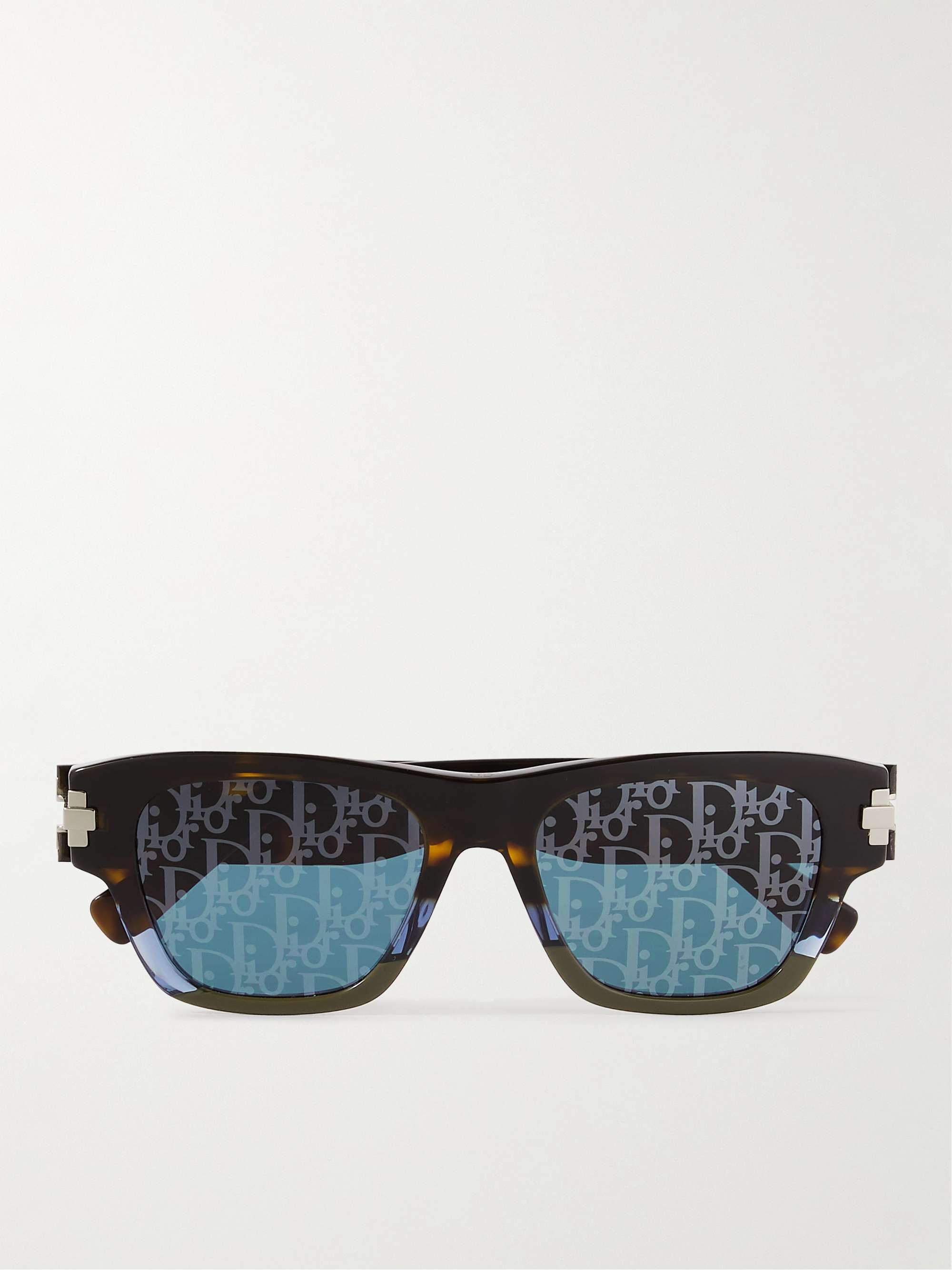 DIOR EYEWEAR DiorBlackSuit XL S2U Square-Frame Tortoiseshell Acetate  Sunglasses for Men | MR PORTER