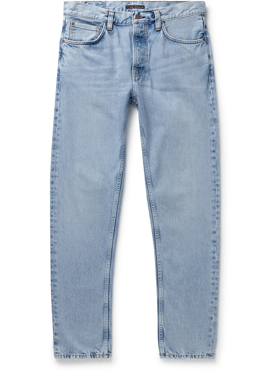 Nudie Jeans Steady Eddie Ii Slim-fit Tapered Jeans In Blue | ModeSens