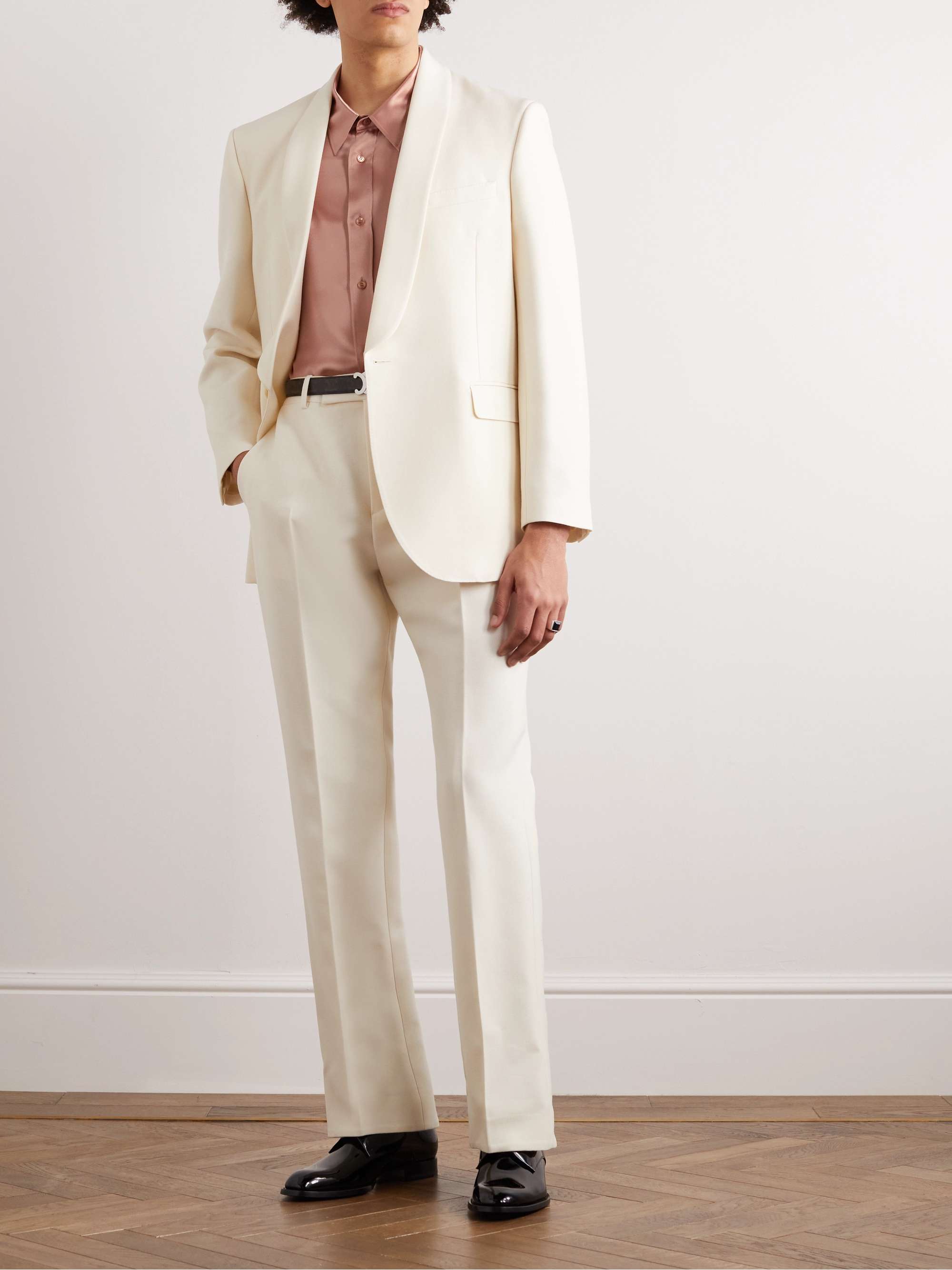 CELINE HOMME Silk-Satin Shirt for Men | MR PORTER
