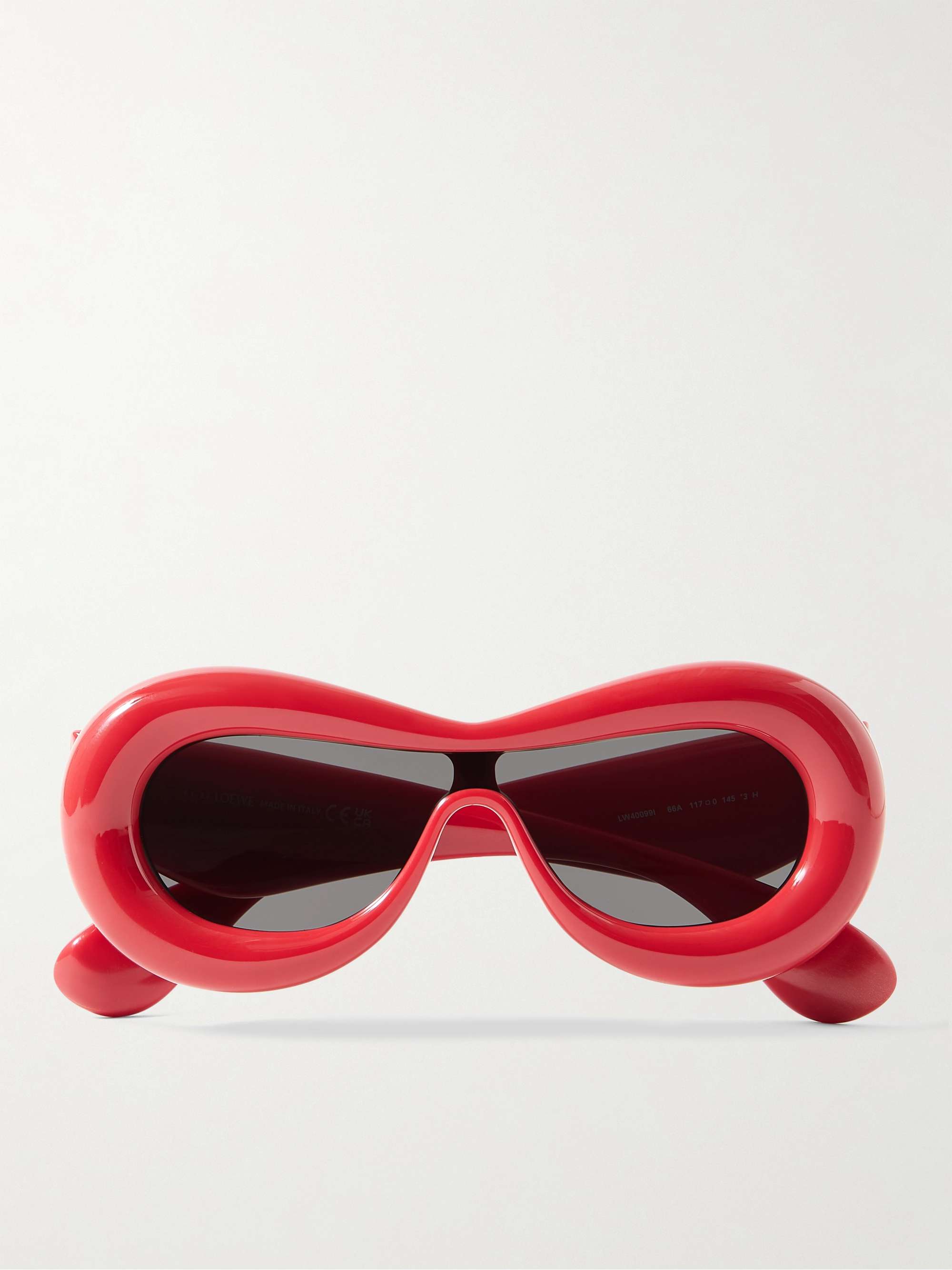 Red Round-Frame Acetate Sunglasses | LOEWE | MR PORTER
