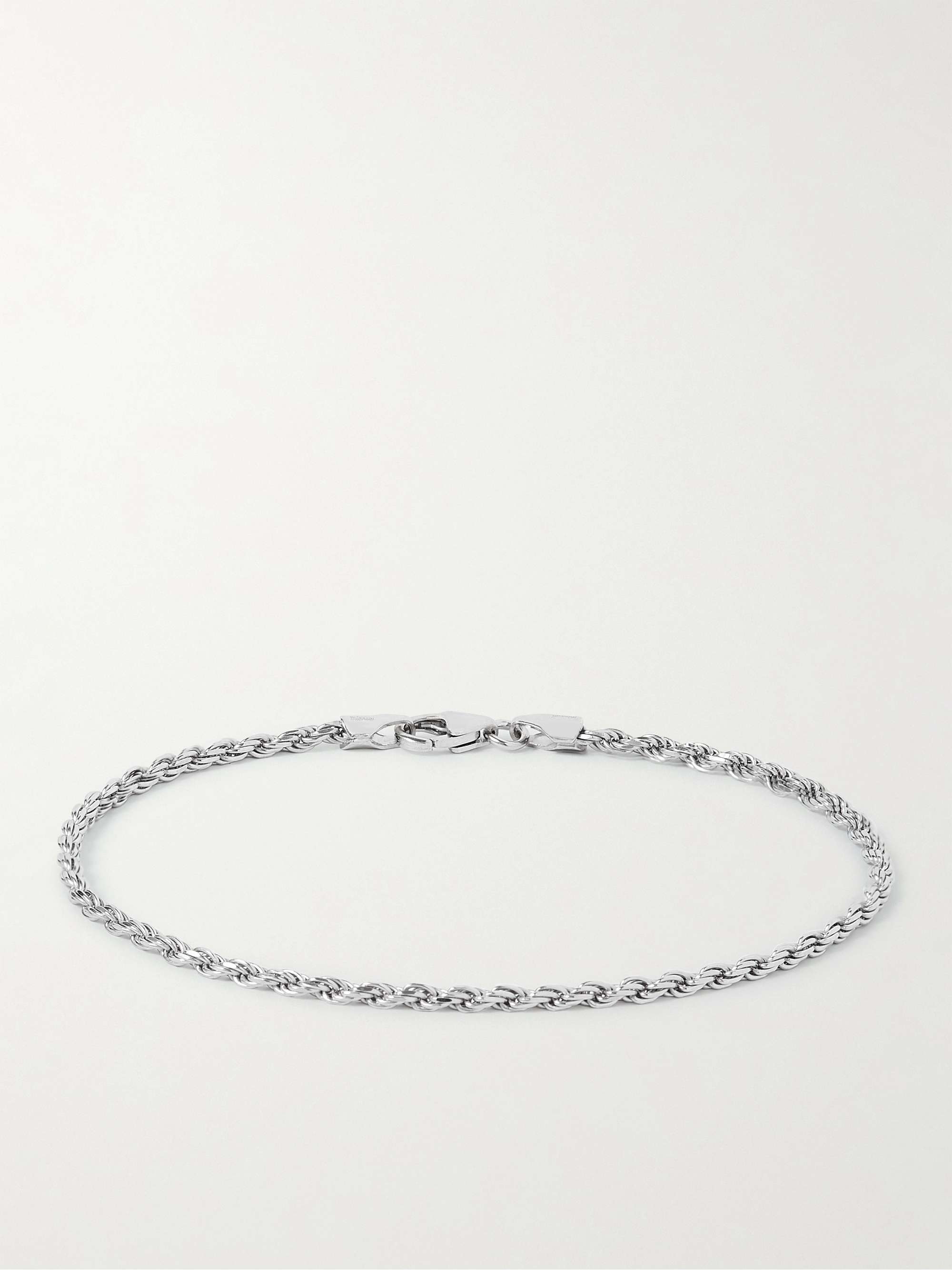 Silver Oxidized Sterling Silver Chain Bracelet | MIANSAI | MR PORTER