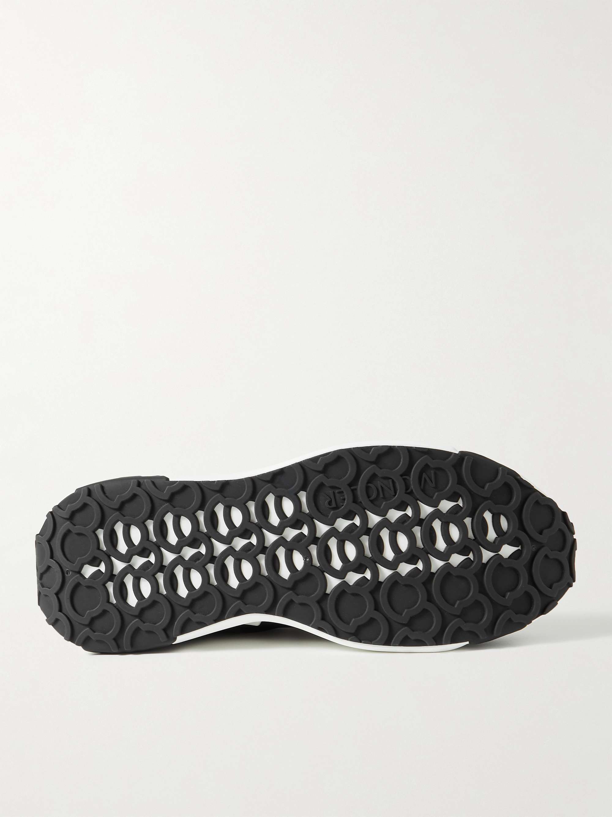 MONCLER Lunarove Sneakers aus Neopren mit Besätzen aus Leder und Gummi