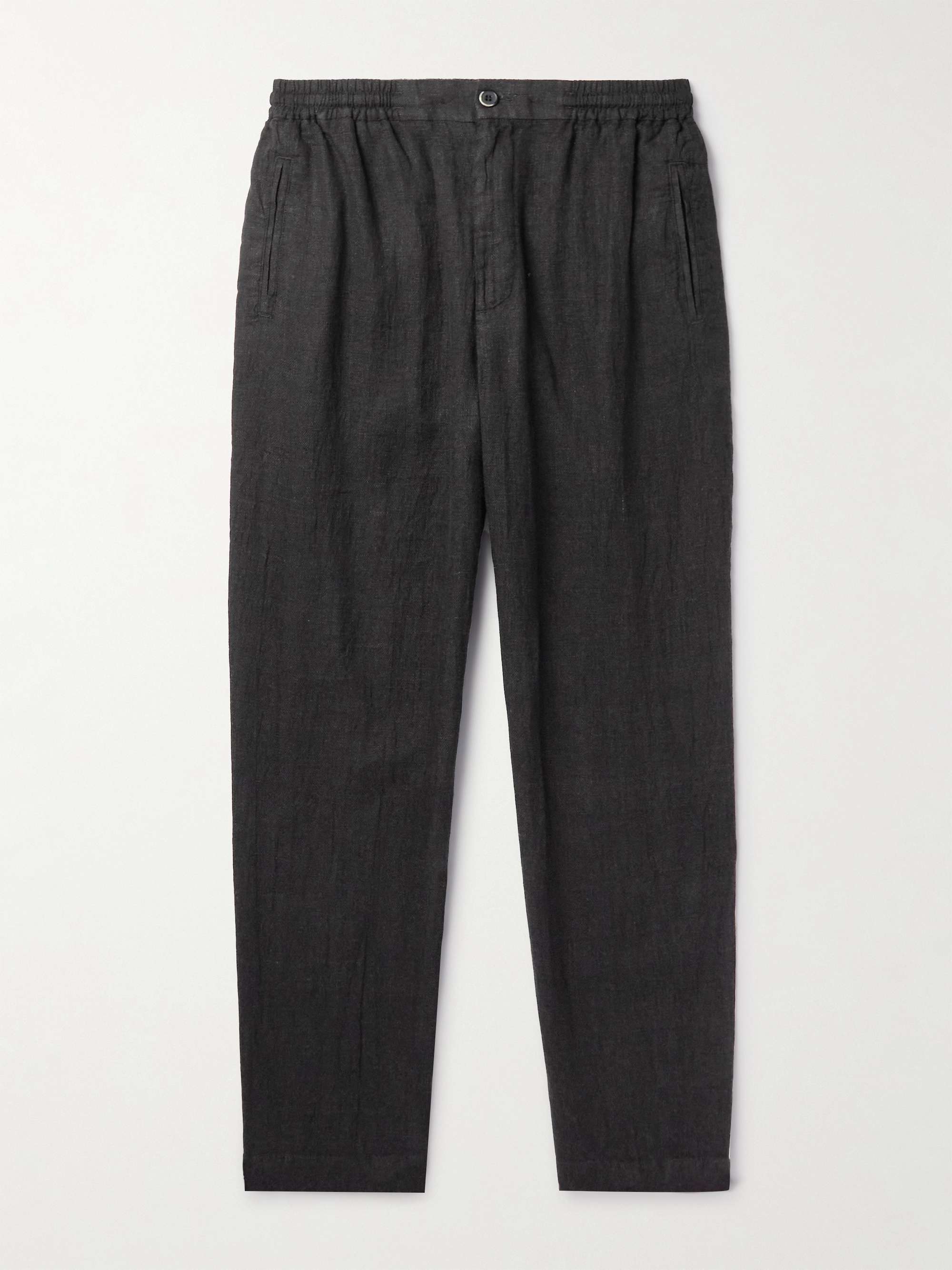 BARENA Ameo Straight-Leg Linen and Cotton-Blend Trousers for Men | MR ...