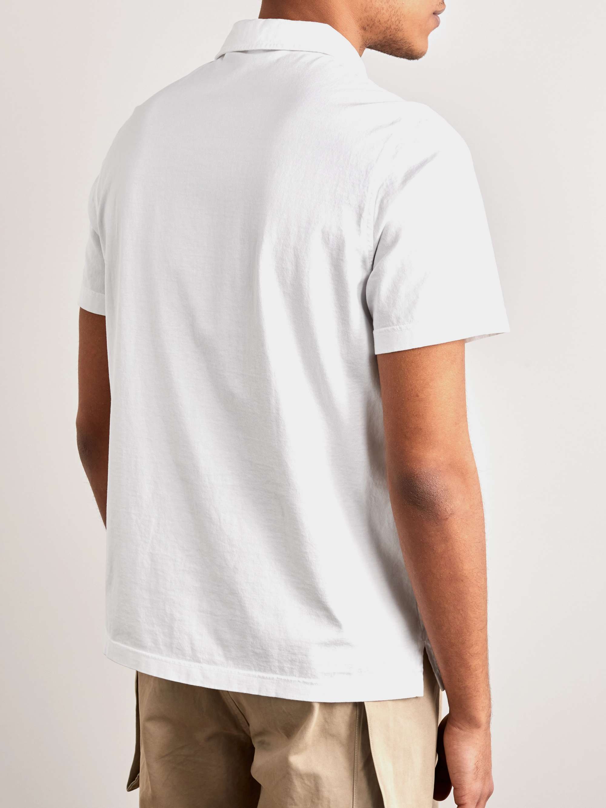 ASPESI Cotton-Jersey Polo Shirt | MR PORTER