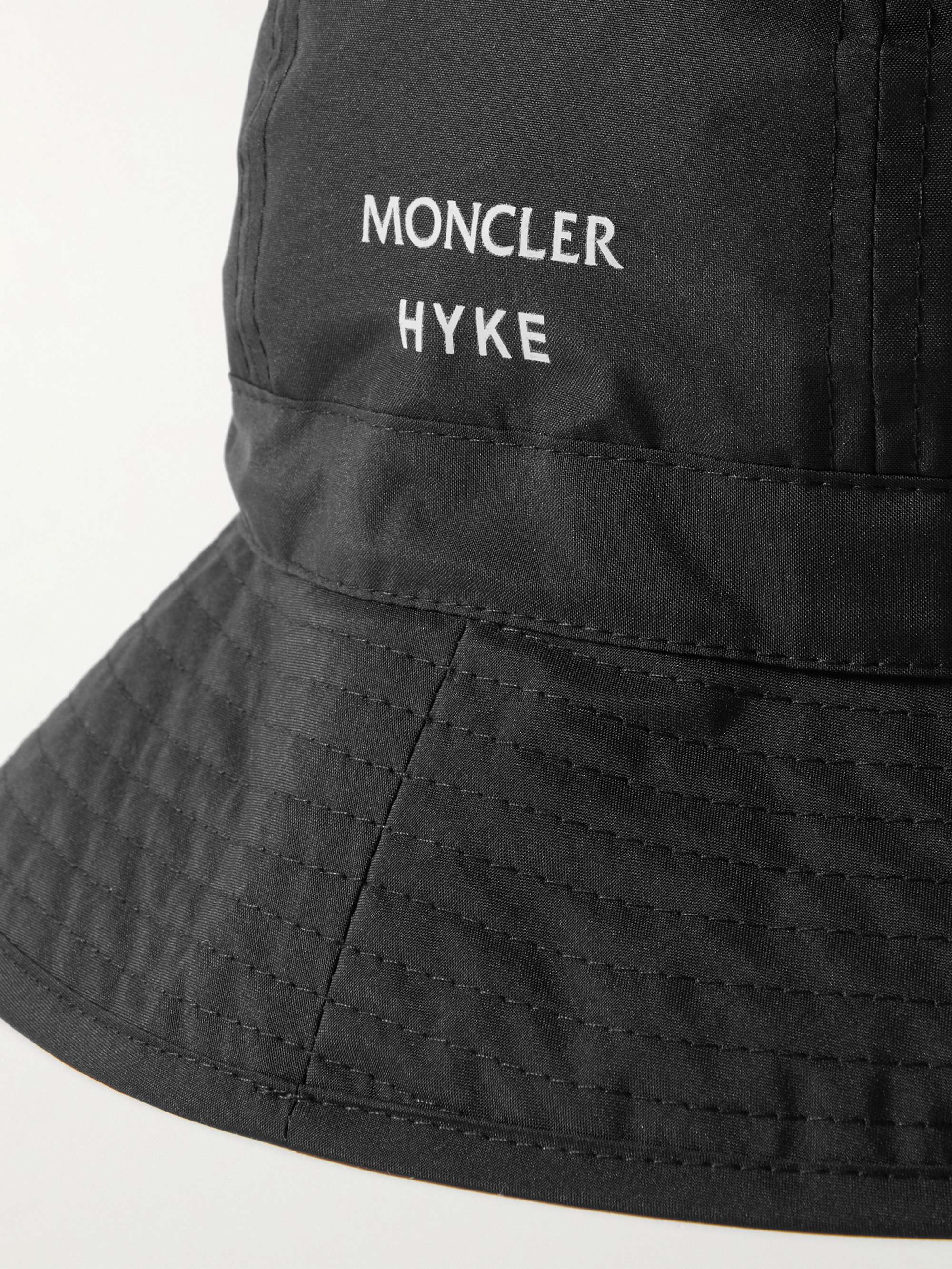 MONCLER GENIUS 4 Moncler HYKE Logo-Print GORE-TEX INFINIUM™ Bucket Hat | MR  PORTER