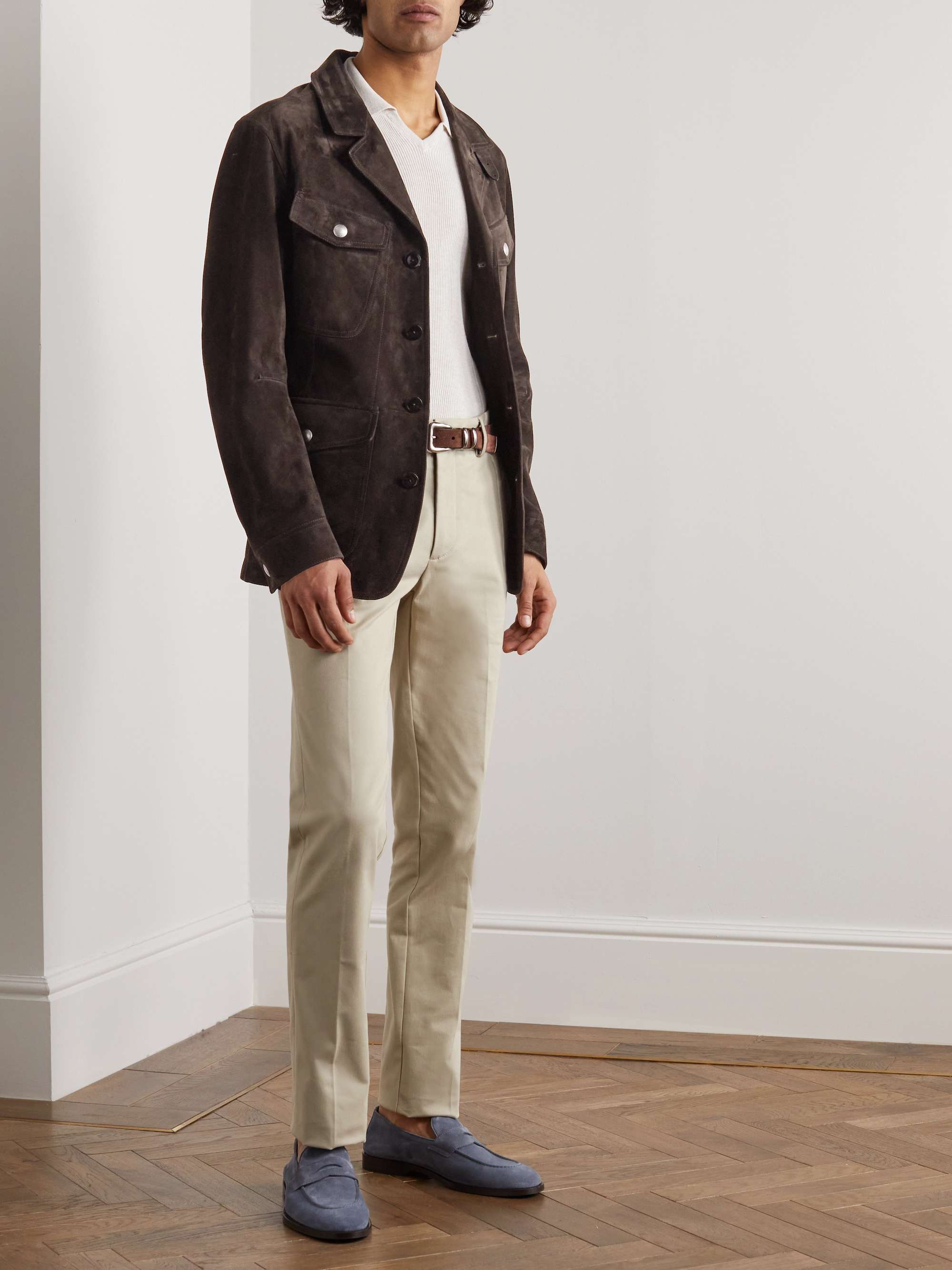 FORD Suede Field Jacket for | MR PORTER